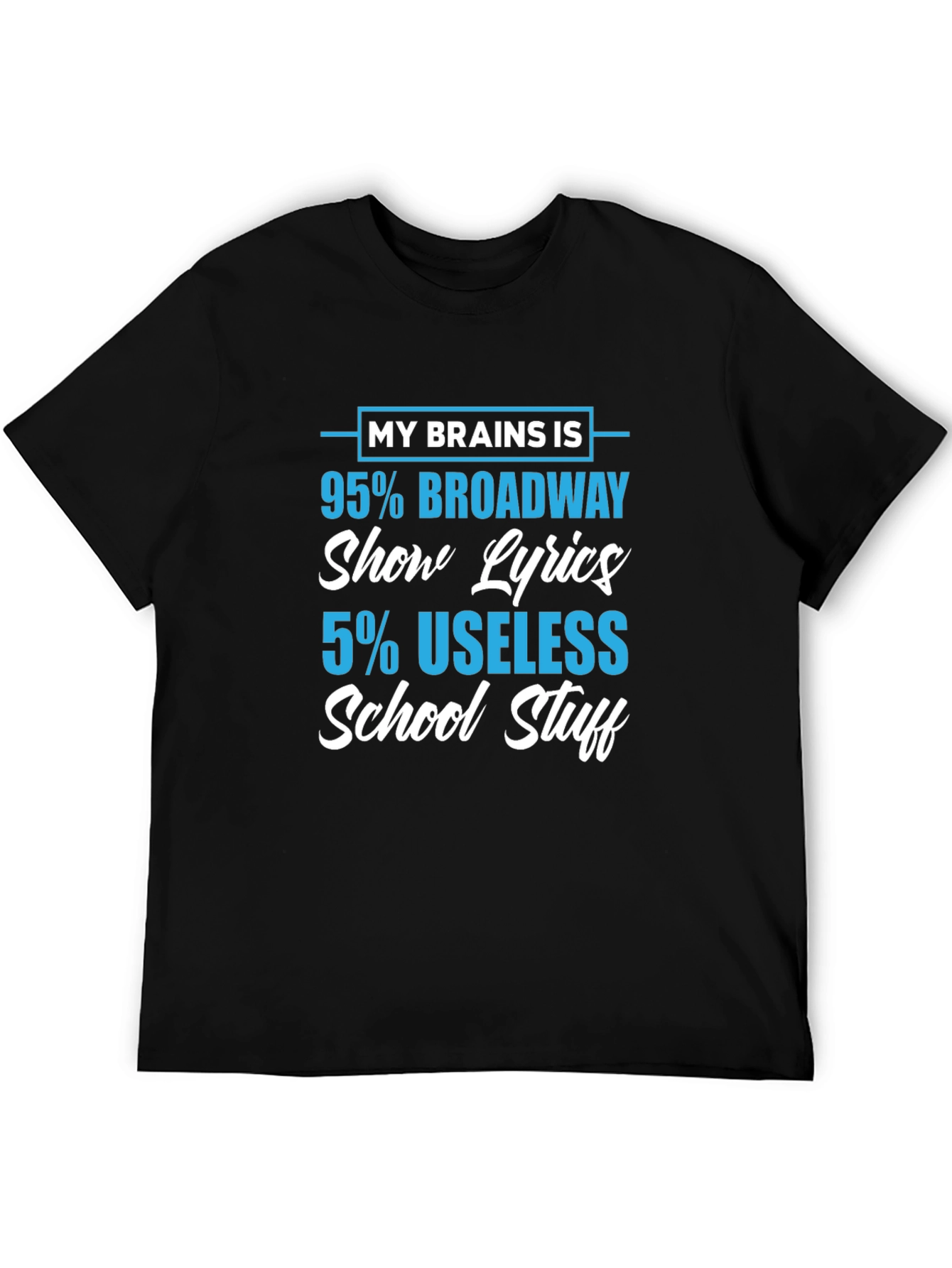 Broadway Show Lyrics T-Shirt