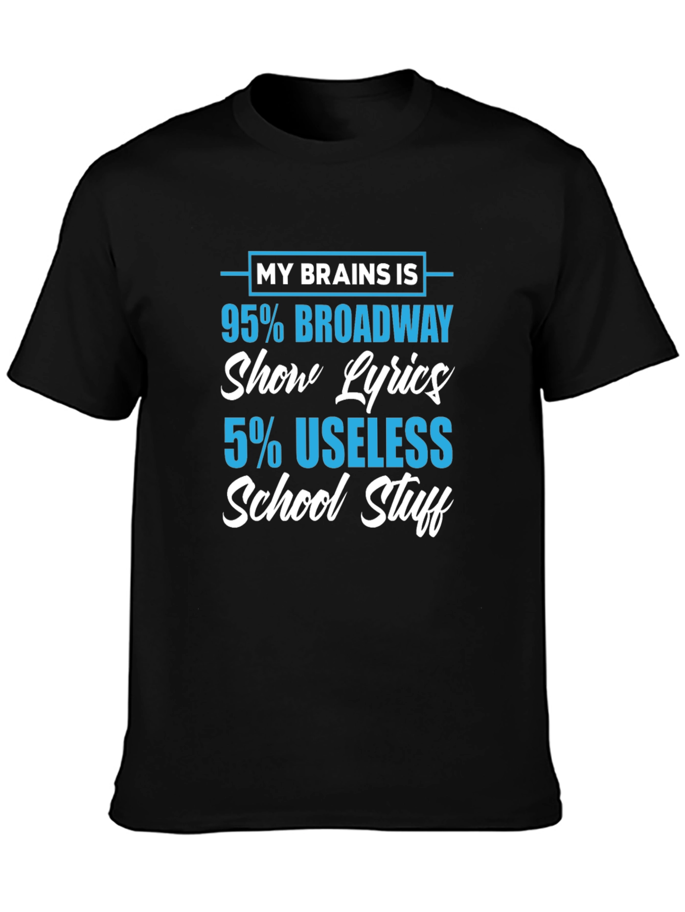 Broadway Show Lyrics T-Shirt