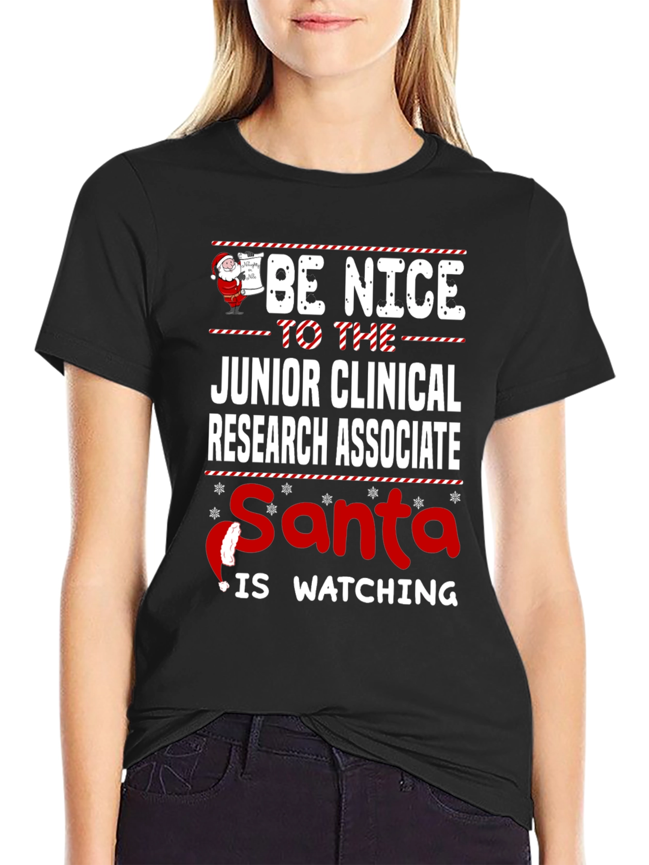 Junior Clinical Research Associate Christmas T-Shirt