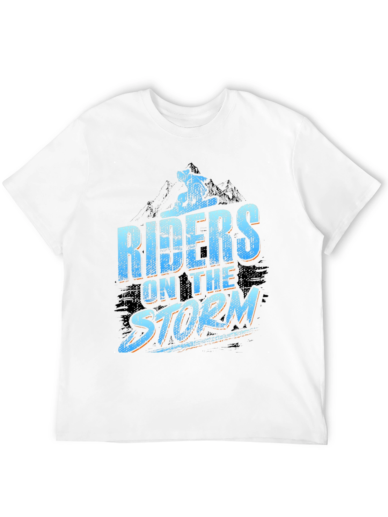 Riders on the Storm Black Graphic Tee
