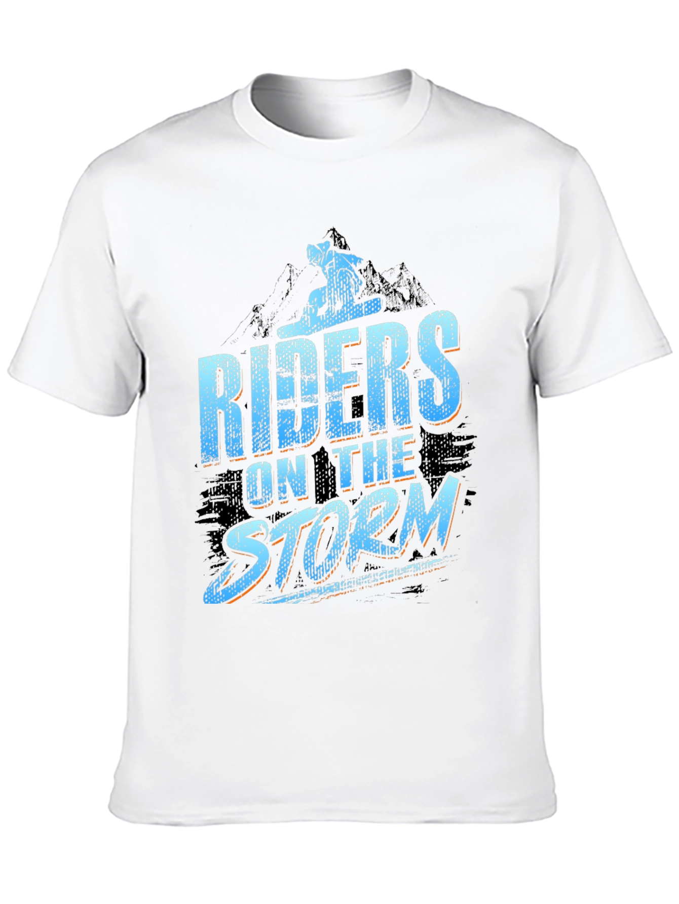 Riders on the Storm Black Graphic Tee