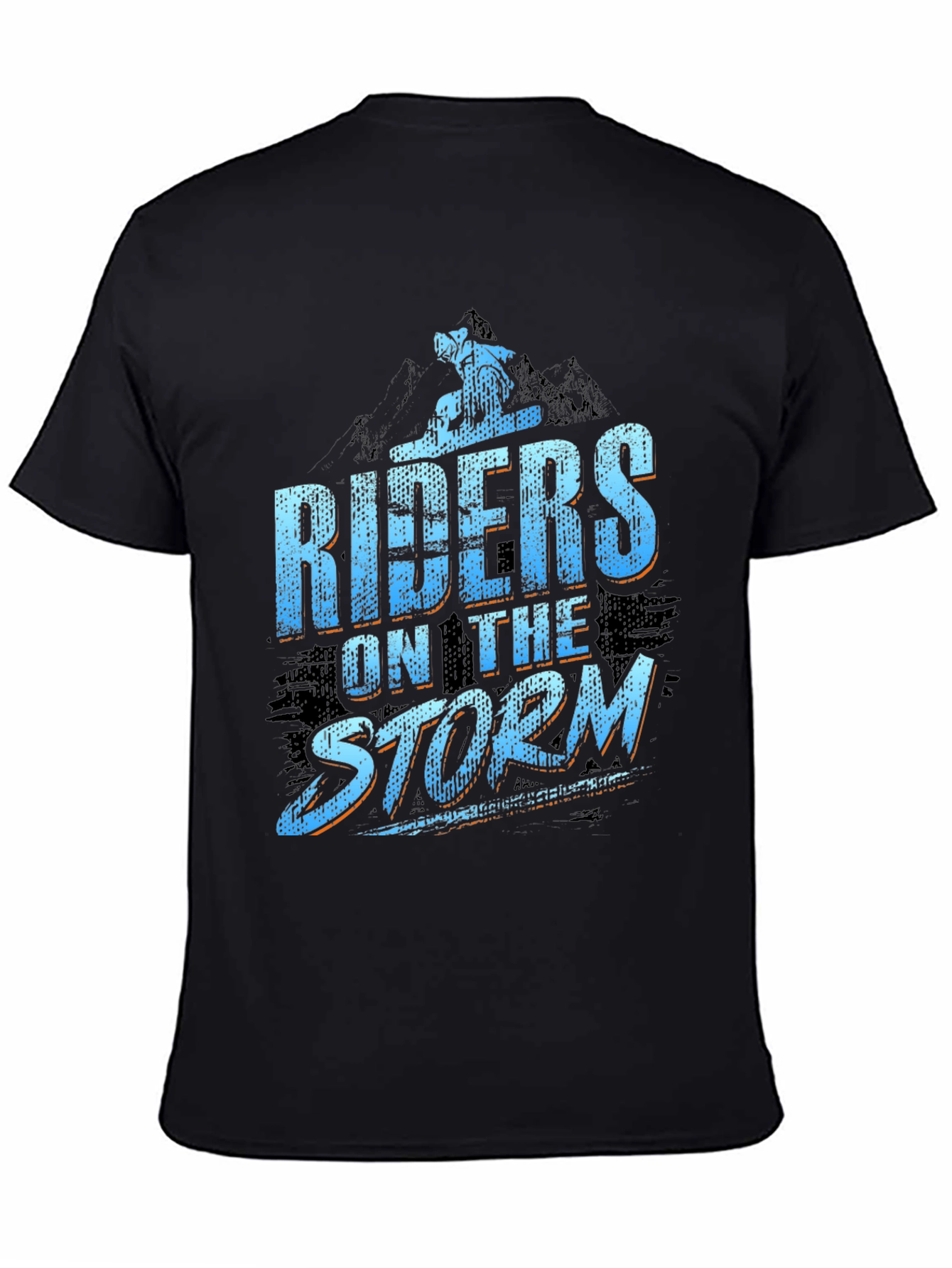 Riders on the Storm Black Graphic Tee