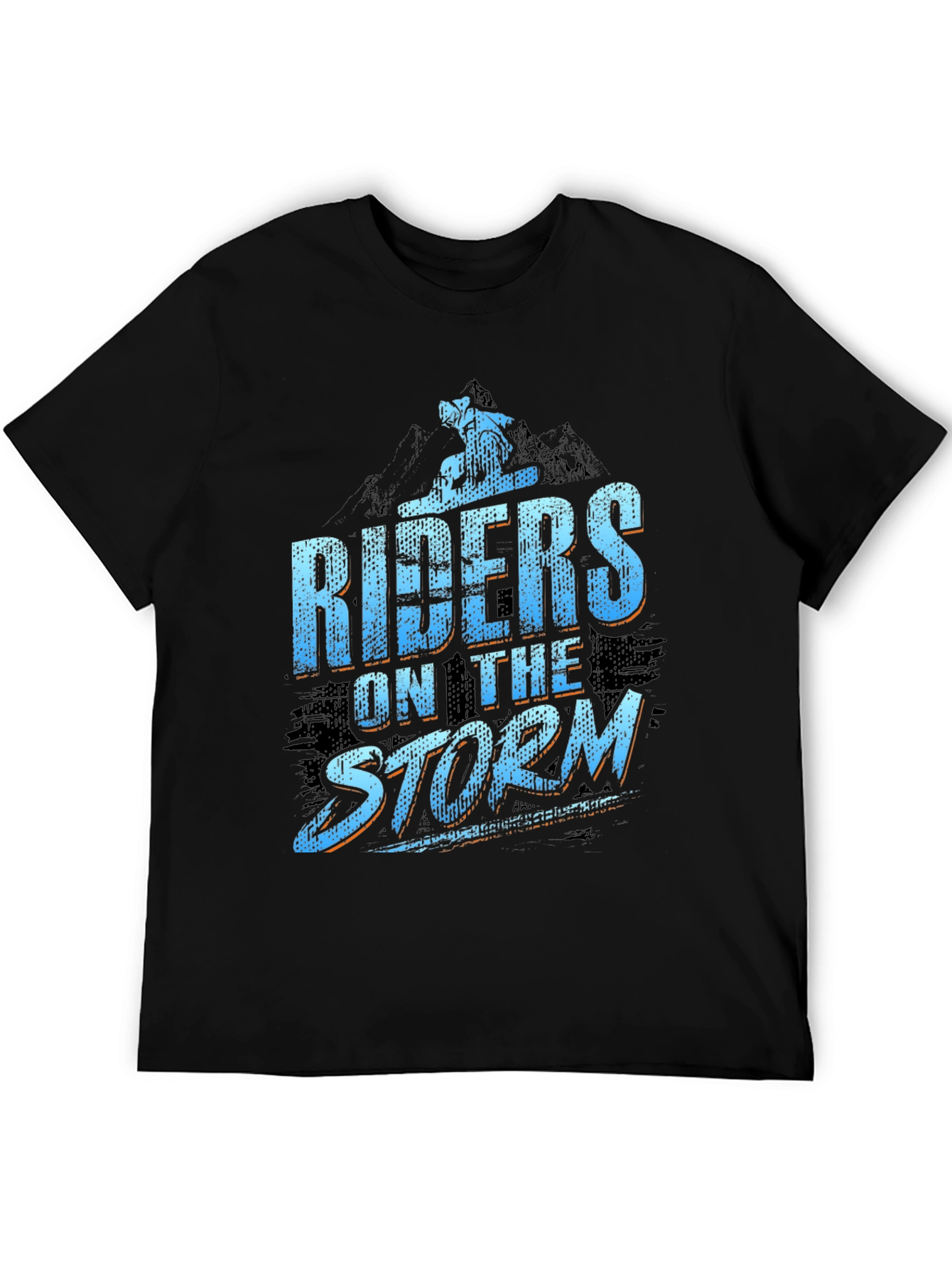 Riders on the Storm Black Graphic Tee