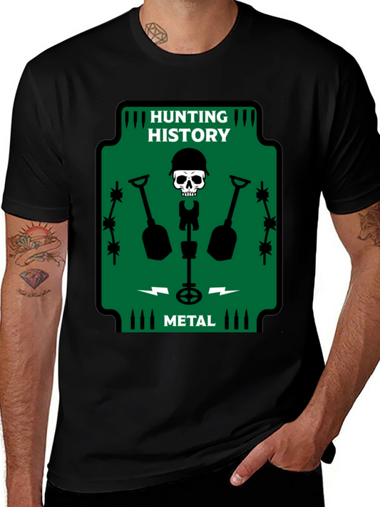 Hunting History Metal Detecting T-Shirt