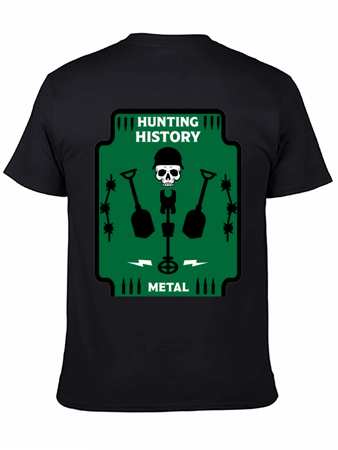 Hunting History Metal Detecting T-Shirt