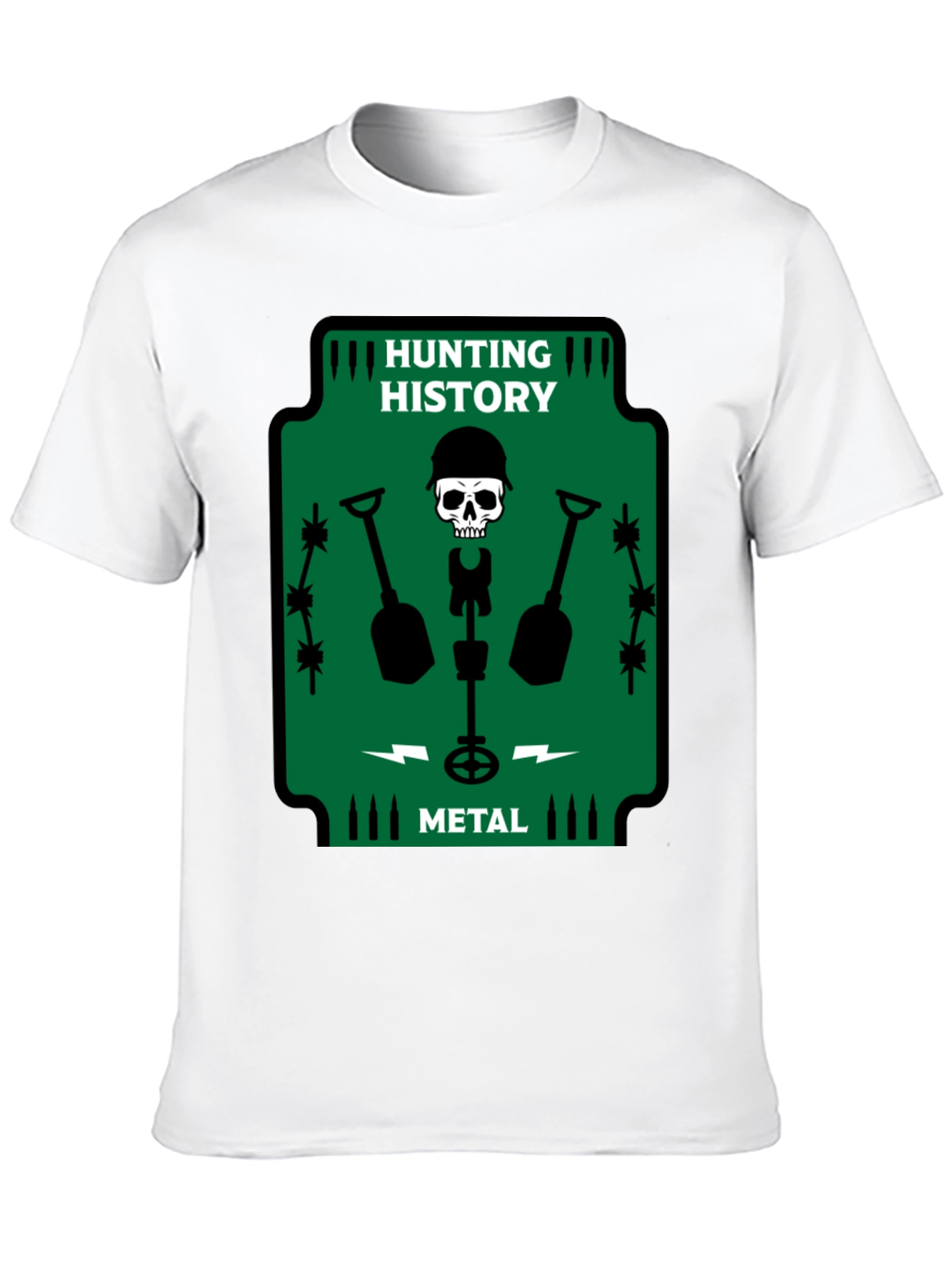 Hunting History Metal Detecting T-Shirt