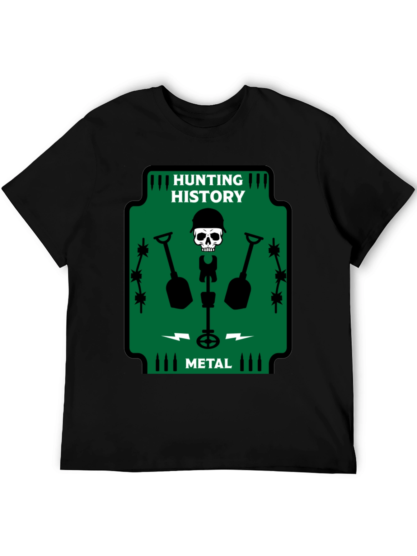 Hunting History Metal Detecting T-Shirt