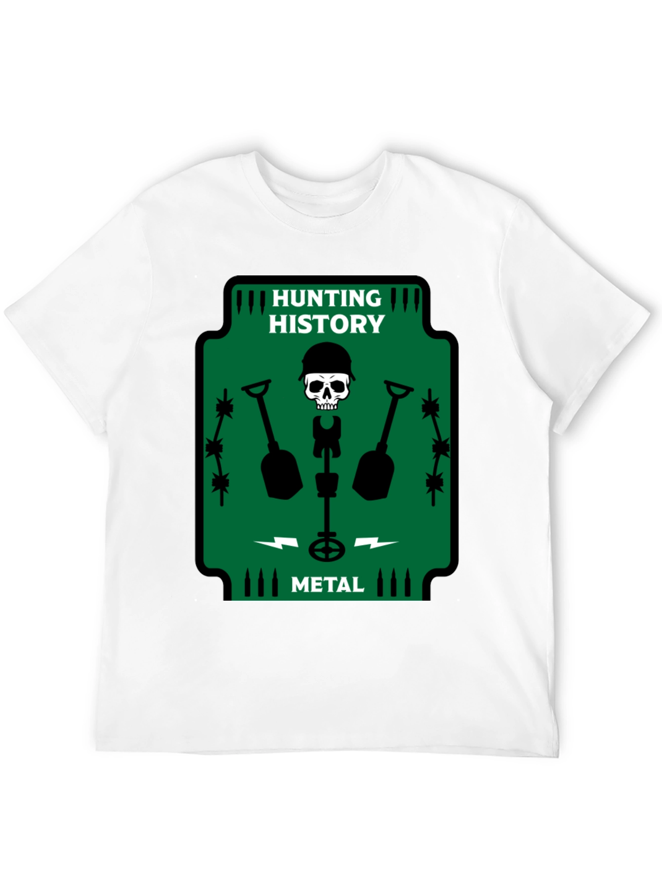 Hunting History Metal Detecting T-Shirt