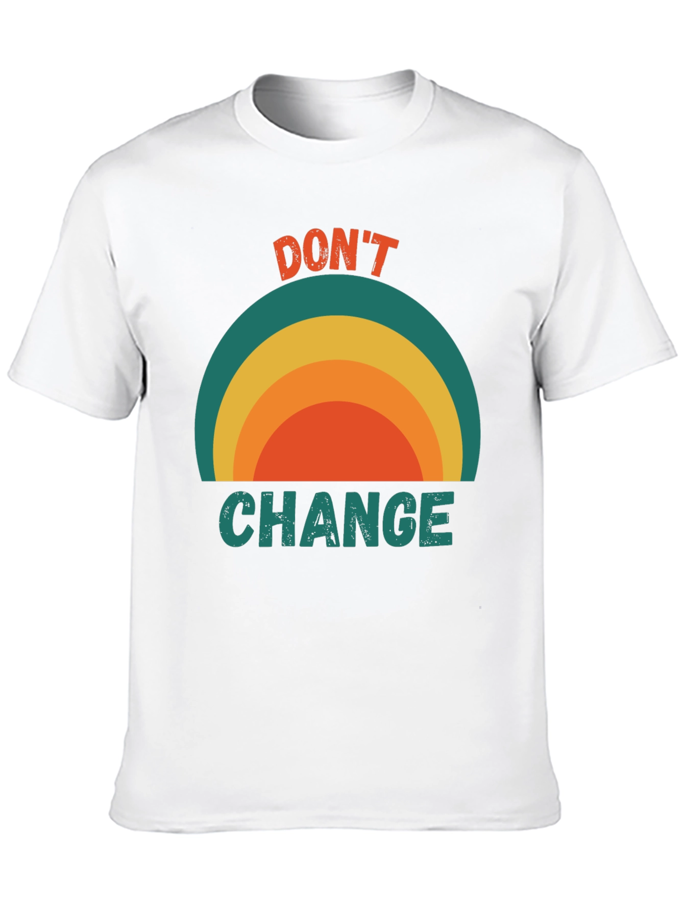 Retro Dont Change Graphic Tee