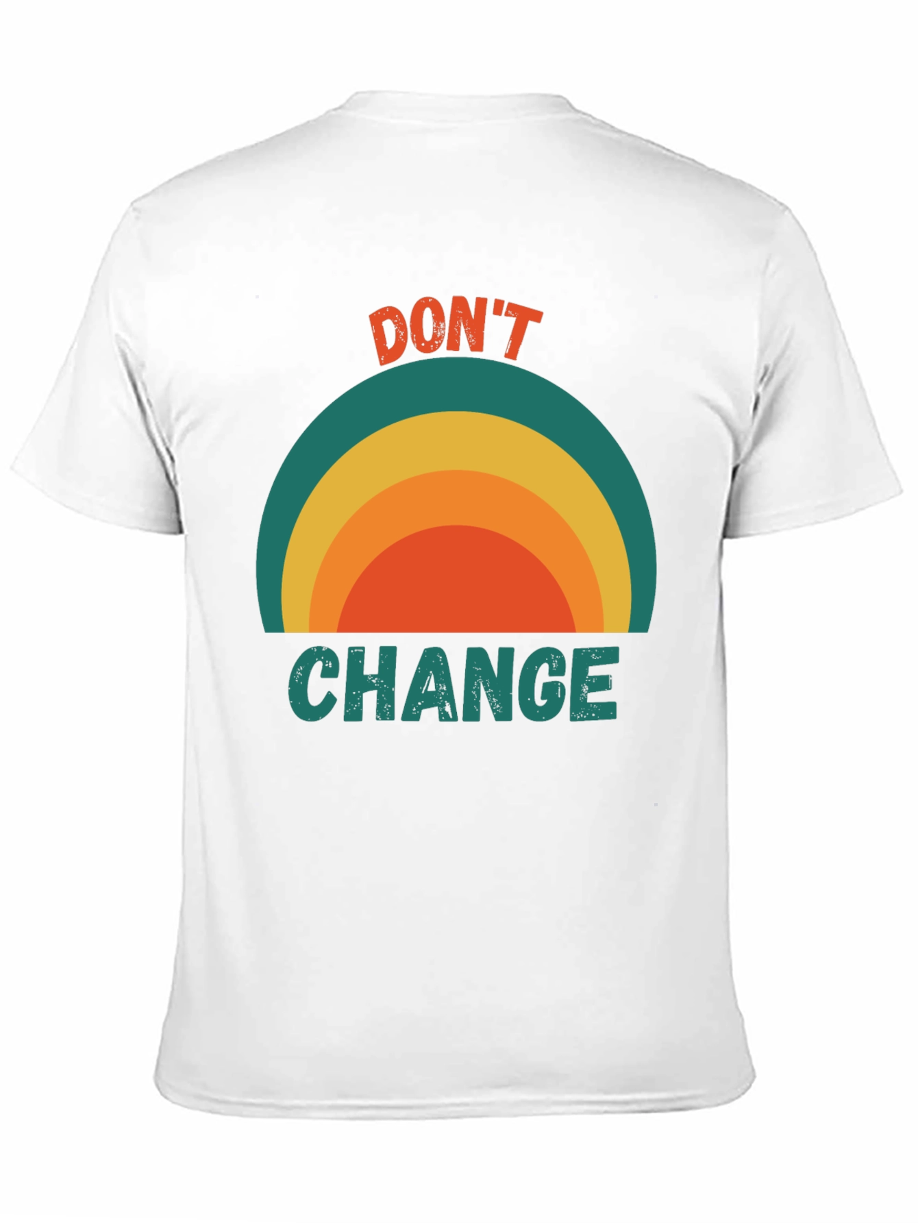 Retro Dont Change Graphic Tee