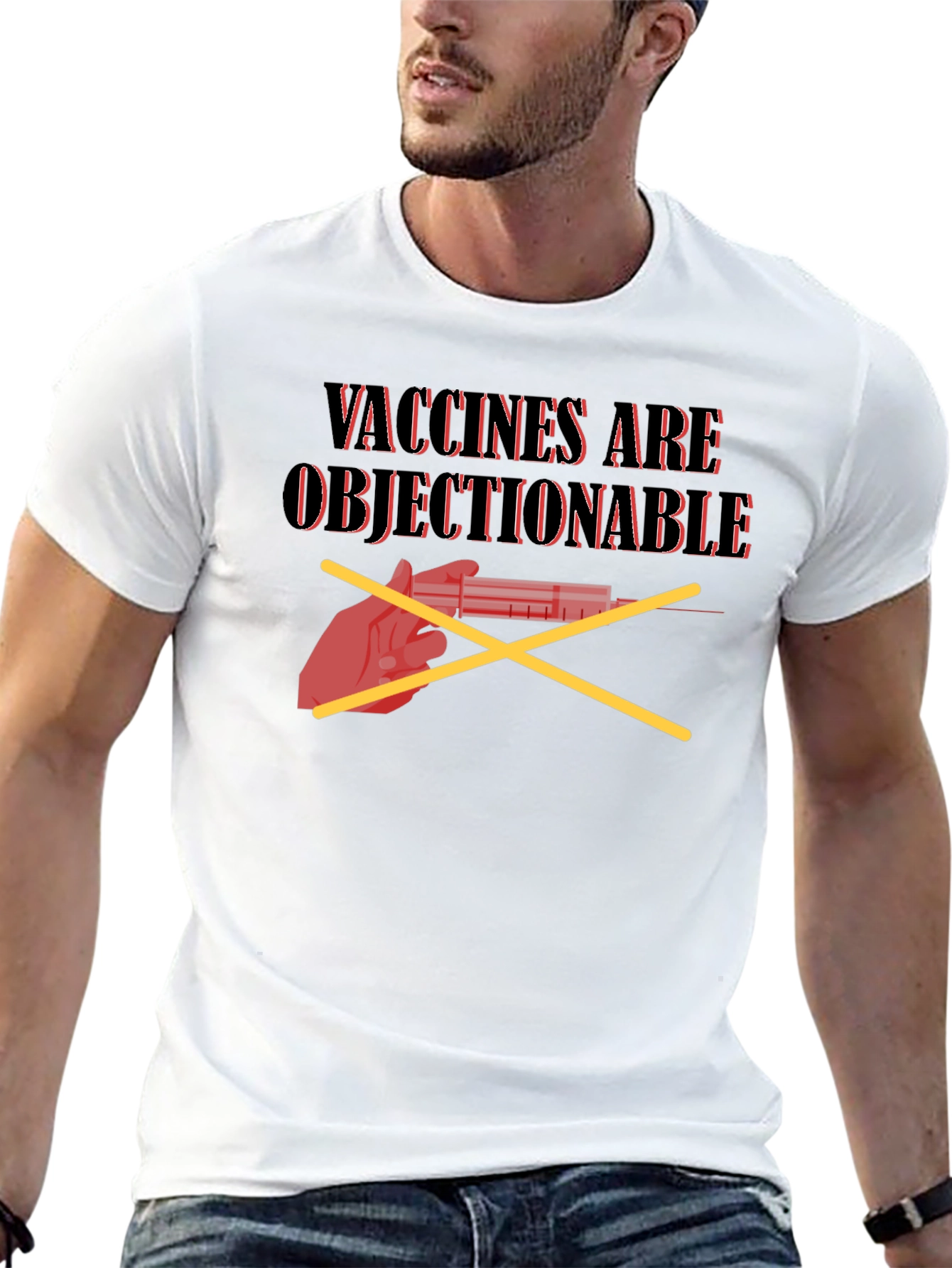 Anti-Vaccine T-Shirt: Vaccines Are Objectionable