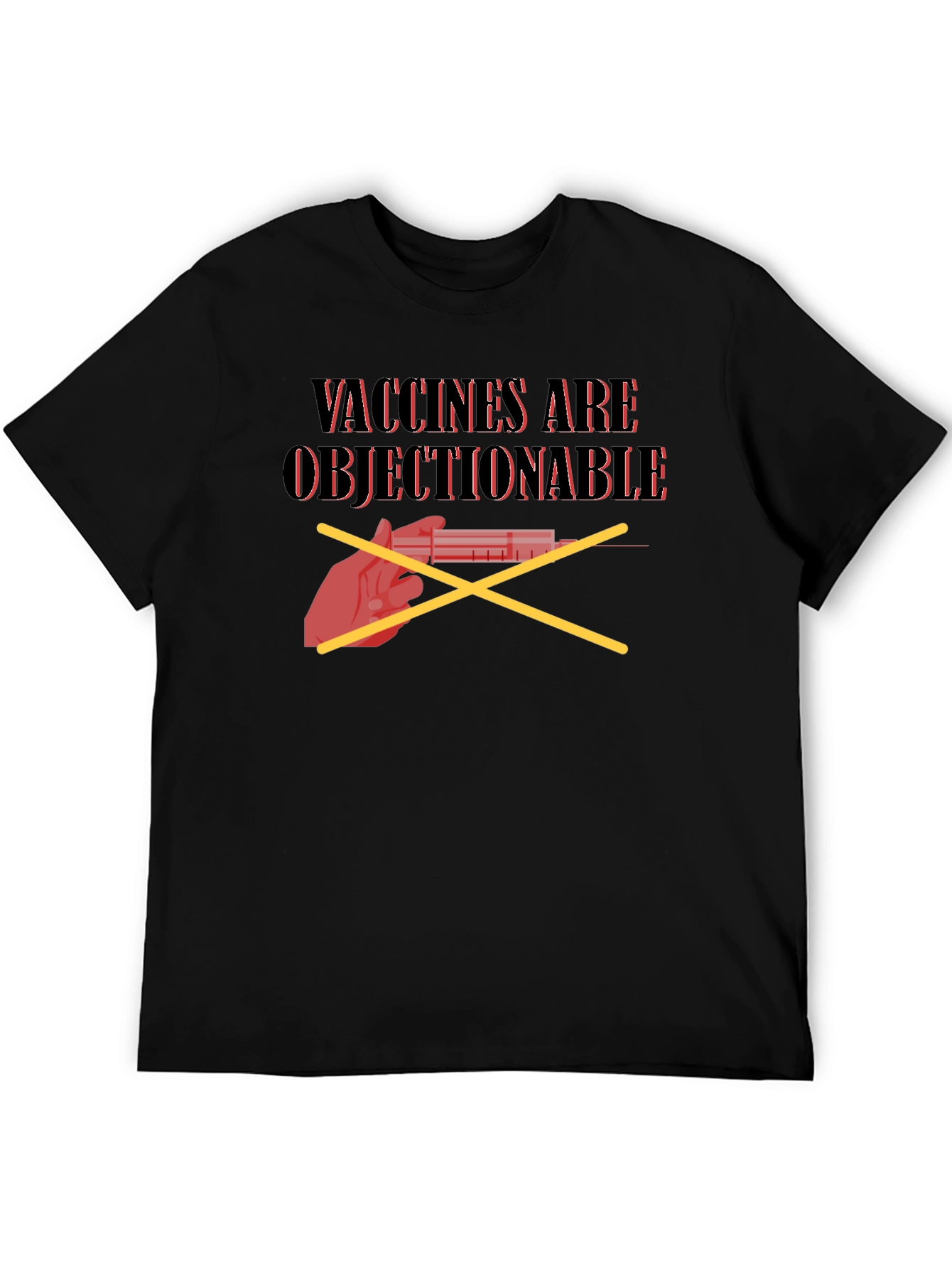 Anti-Vaccine T-Shirt: Vaccines Are Objectionable