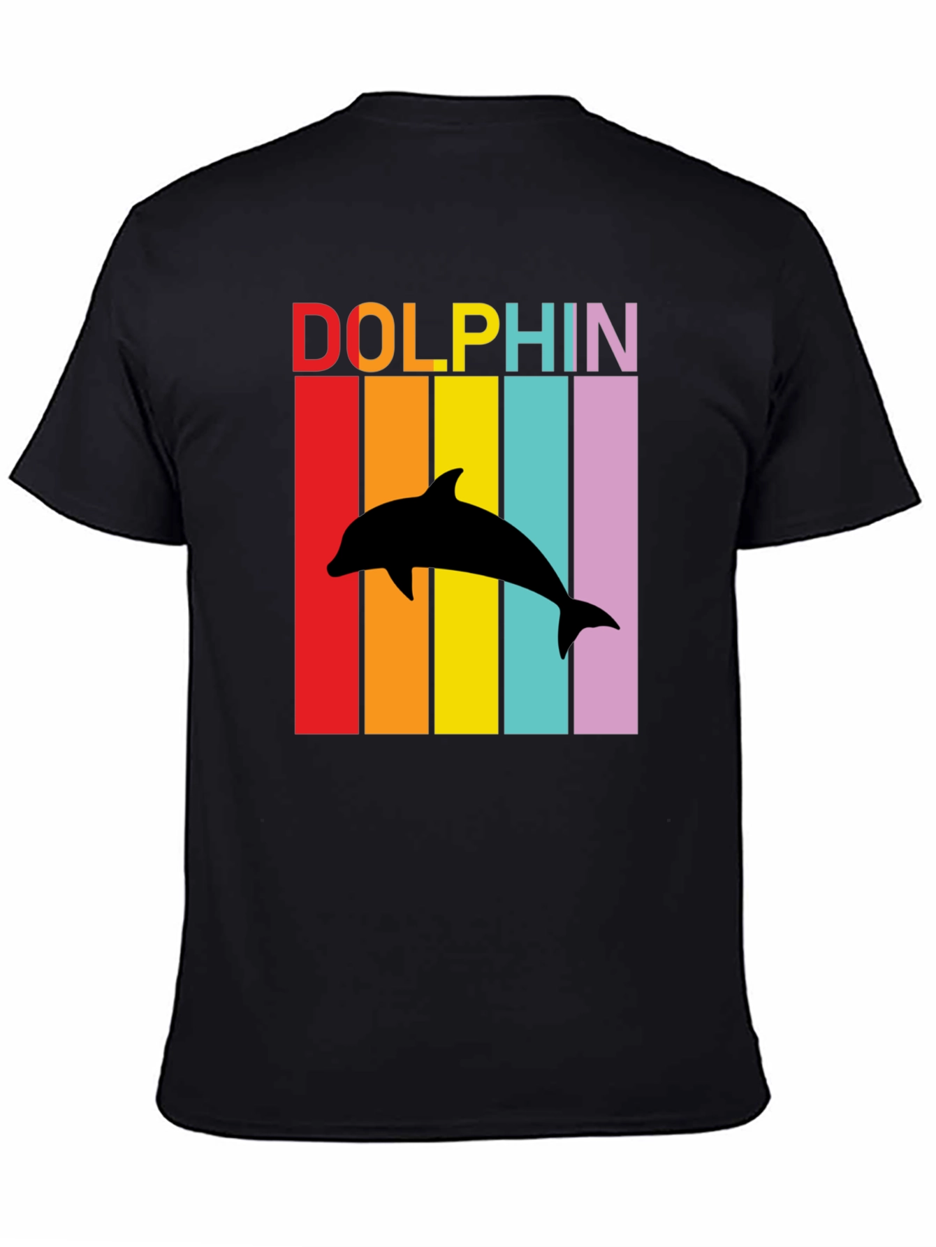Retro Dolphin T-Shirt - Vibrant Graphic Tee