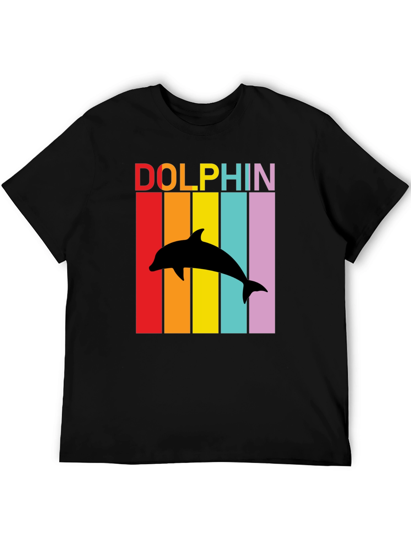 Retro Dolphin T-Shirt - Vibrant Graphic Tee