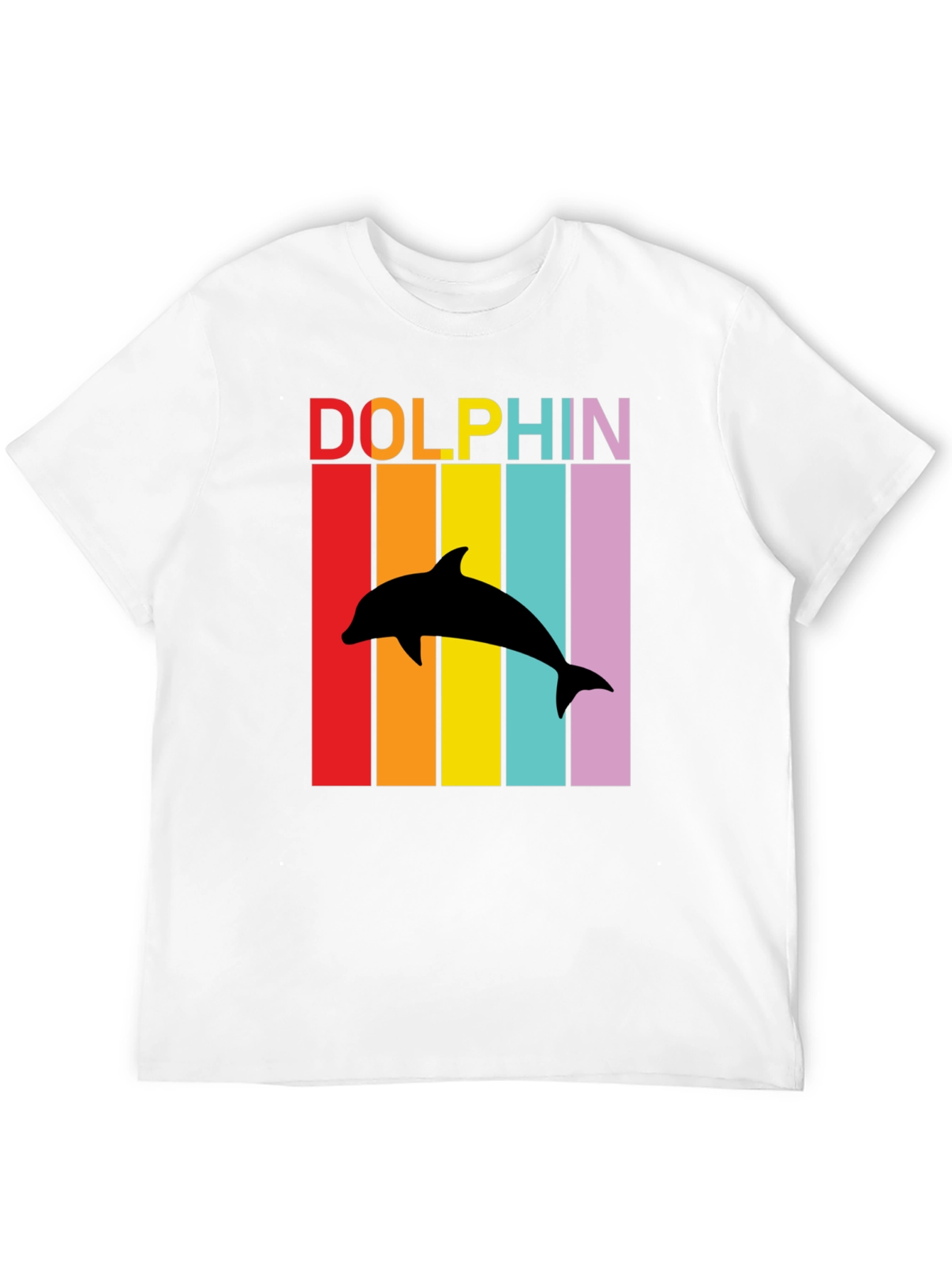 Retro Dolphin T-Shirt - Vibrant Graphic Tee