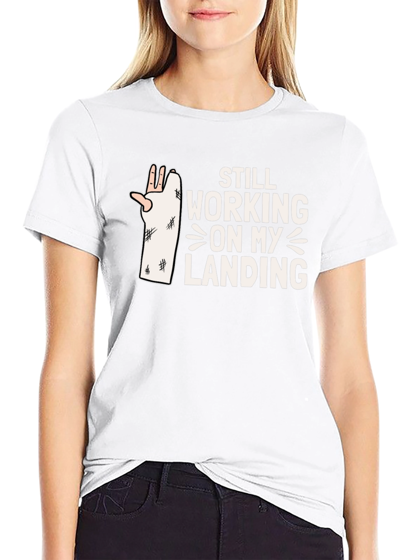 Still Working on My Landing T-Shirt