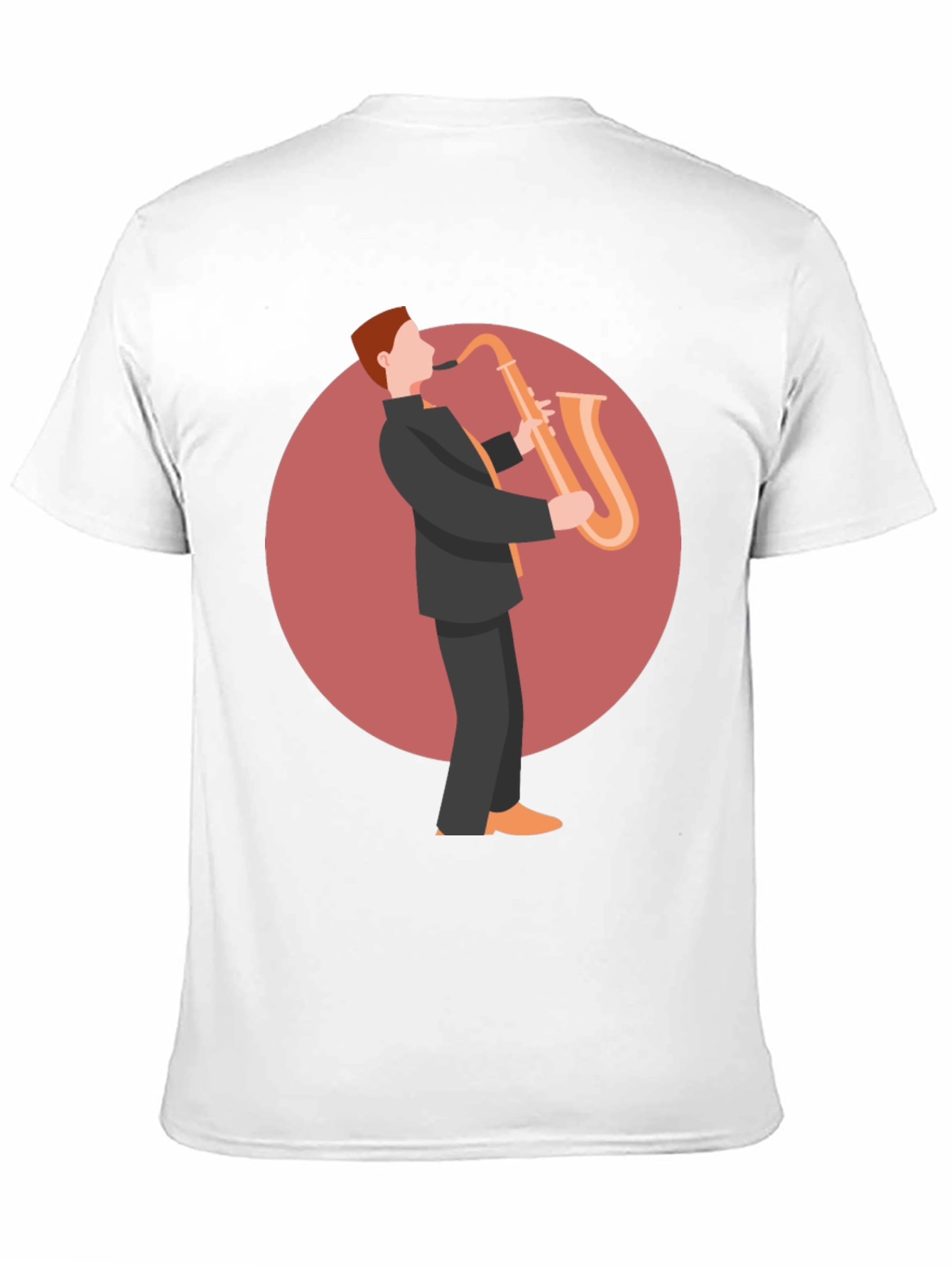 Saxophone Player Graphic T-Shirt