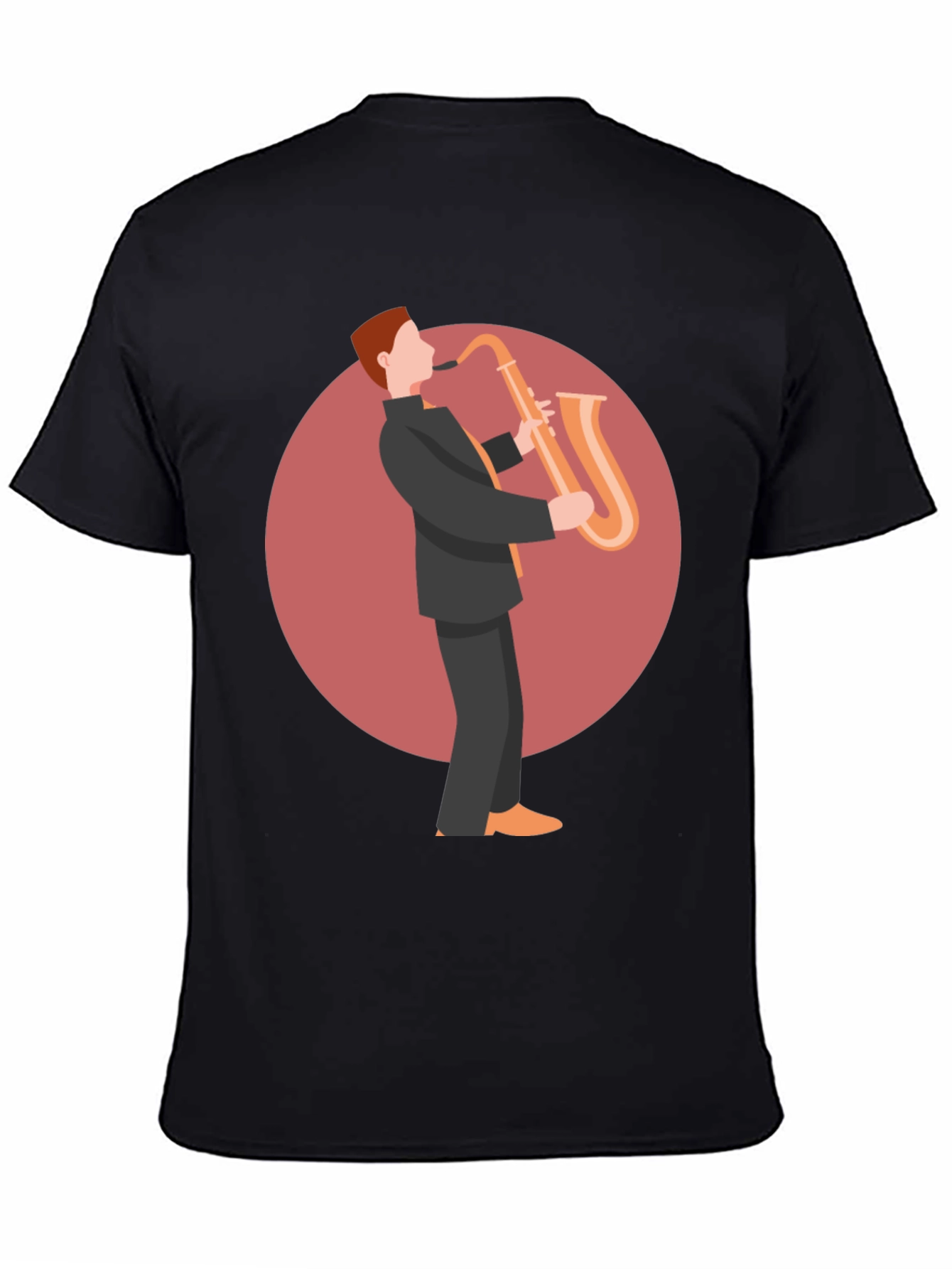 Saxophone Player Graphic T-Shirt