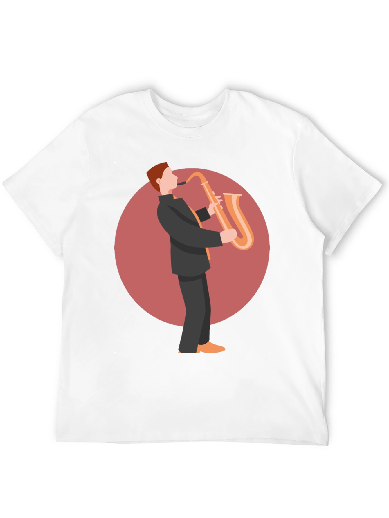 Saxophone Player Graphic T-Shirt
