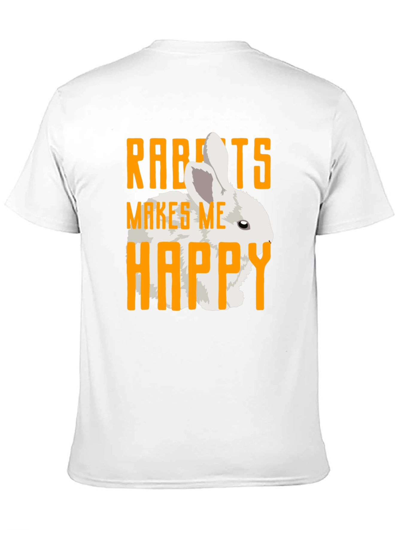 Rabbits Make Me Happy Graphic Tee