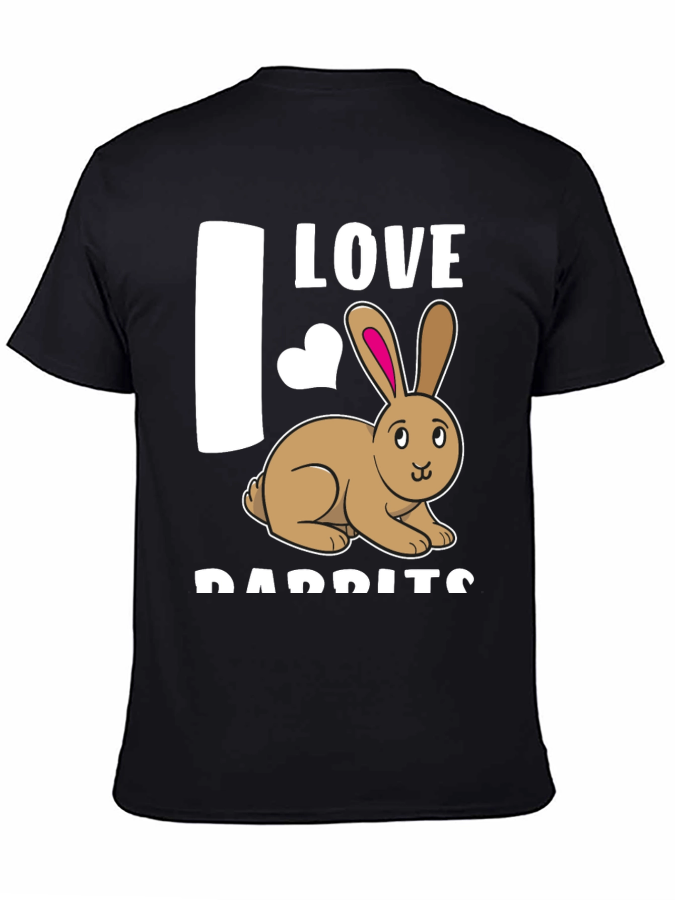 I Love Rabbits T-Shirt Cute Bunny Tee