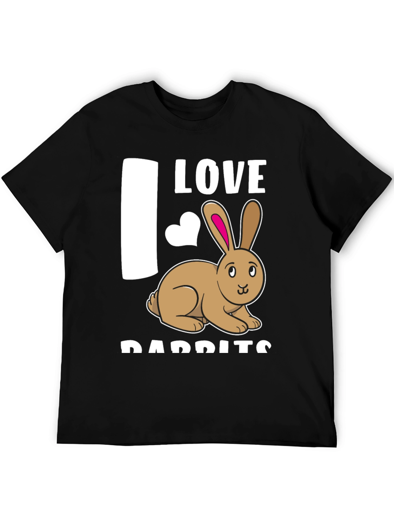 I Love Rabbits T-Shirt Cute Bunny Tee