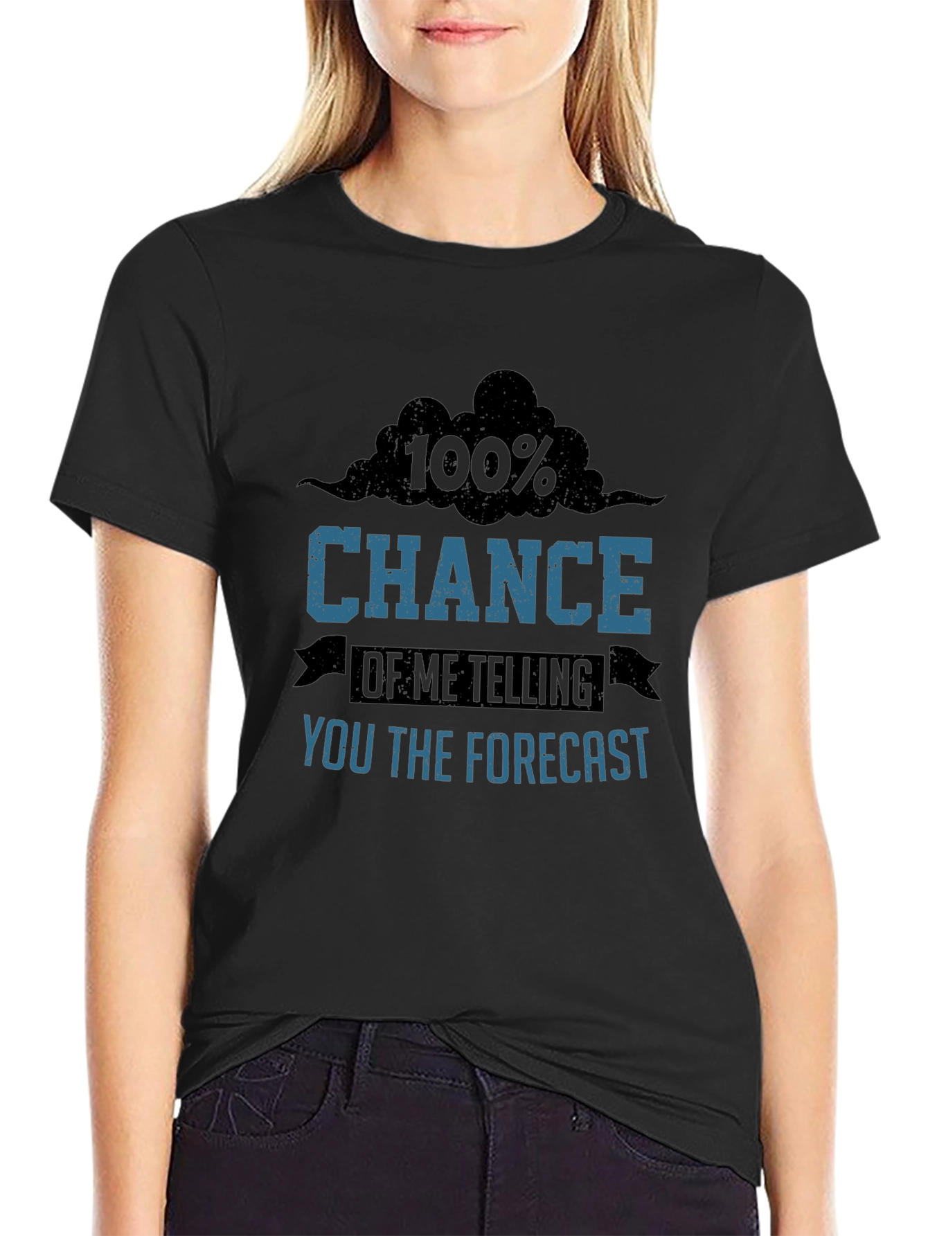 Funny Weather Forecast Graphic T-Shirt