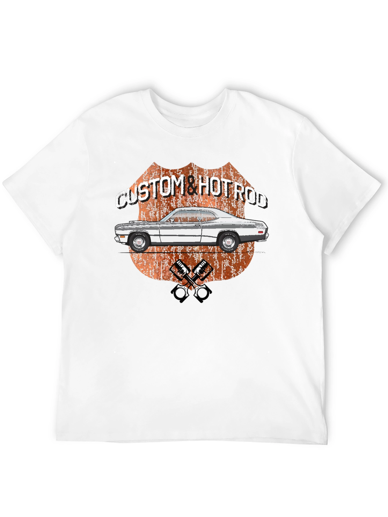 Custom Hot Rod Graphic T-Shirt - Classic Car Tee