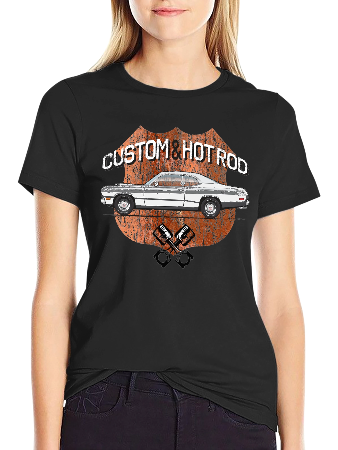 Custom Hot Rod Graphic T-Shirt - Classic Car Tee