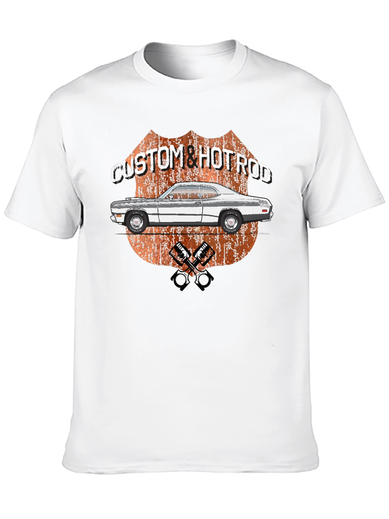 Custom Hot Rod Graphic T-Shirt - Classic Car Tee