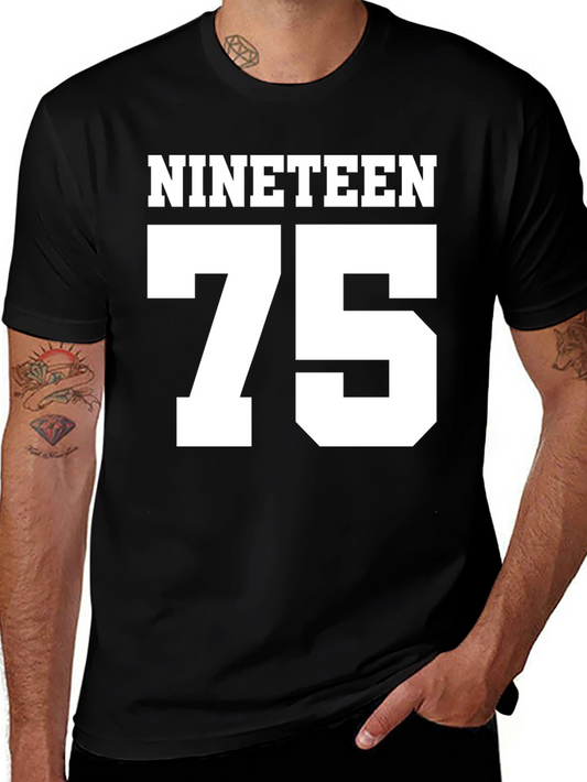 Nineteen 75 Graphic Tee - Retro Style