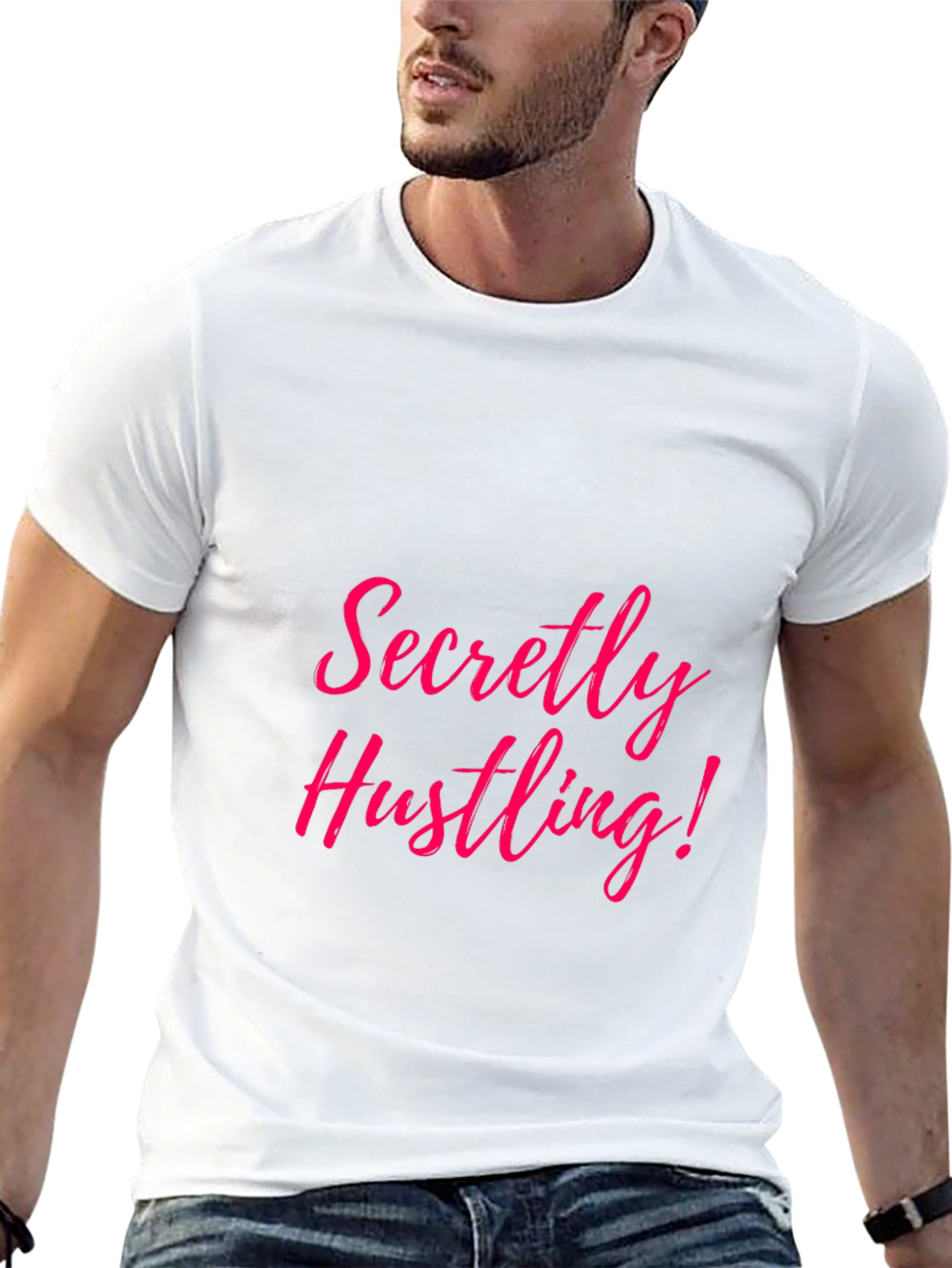 Secretly Hustling! Graphic T-Shirt