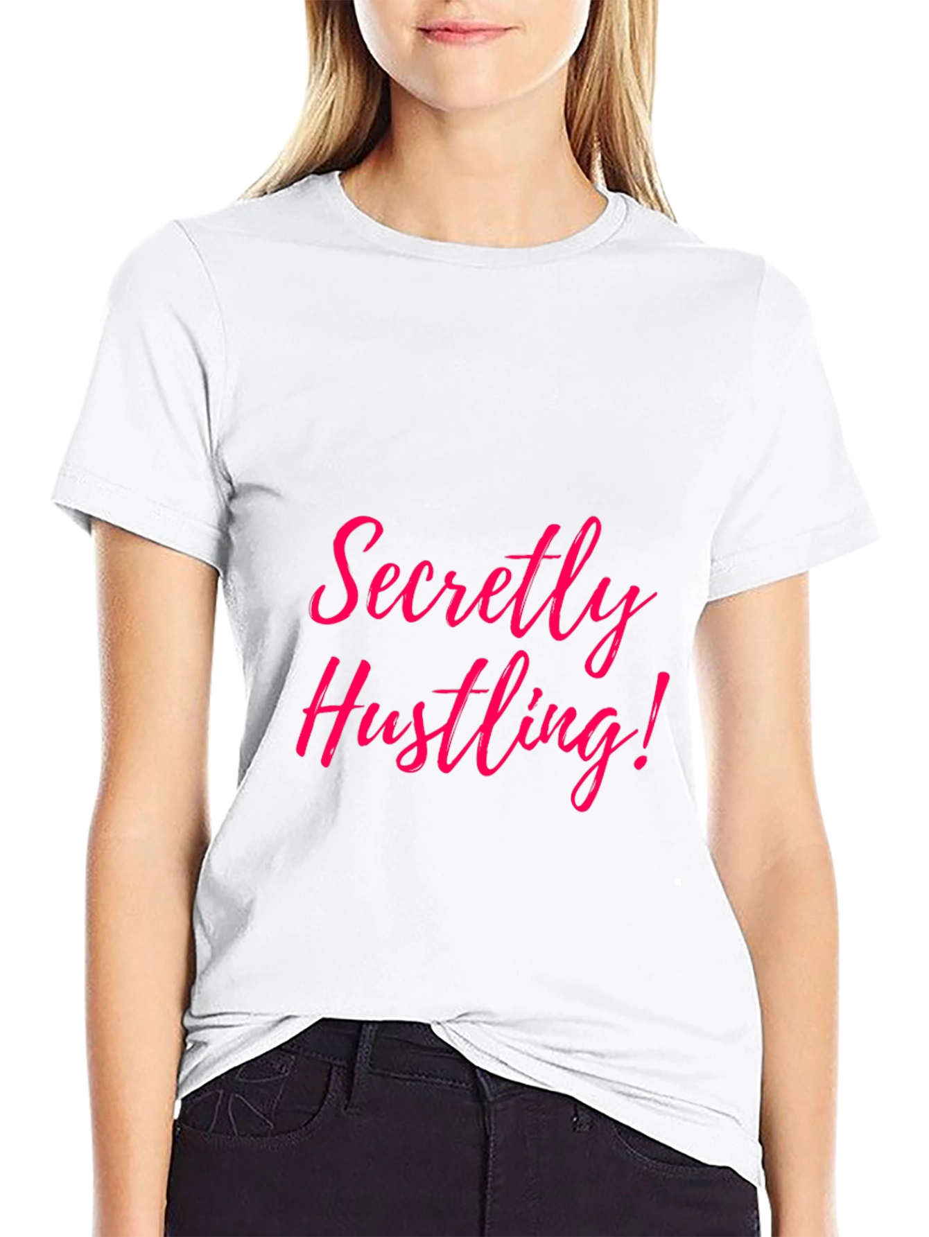 Secretly Hustling! Graphic T-Shirt