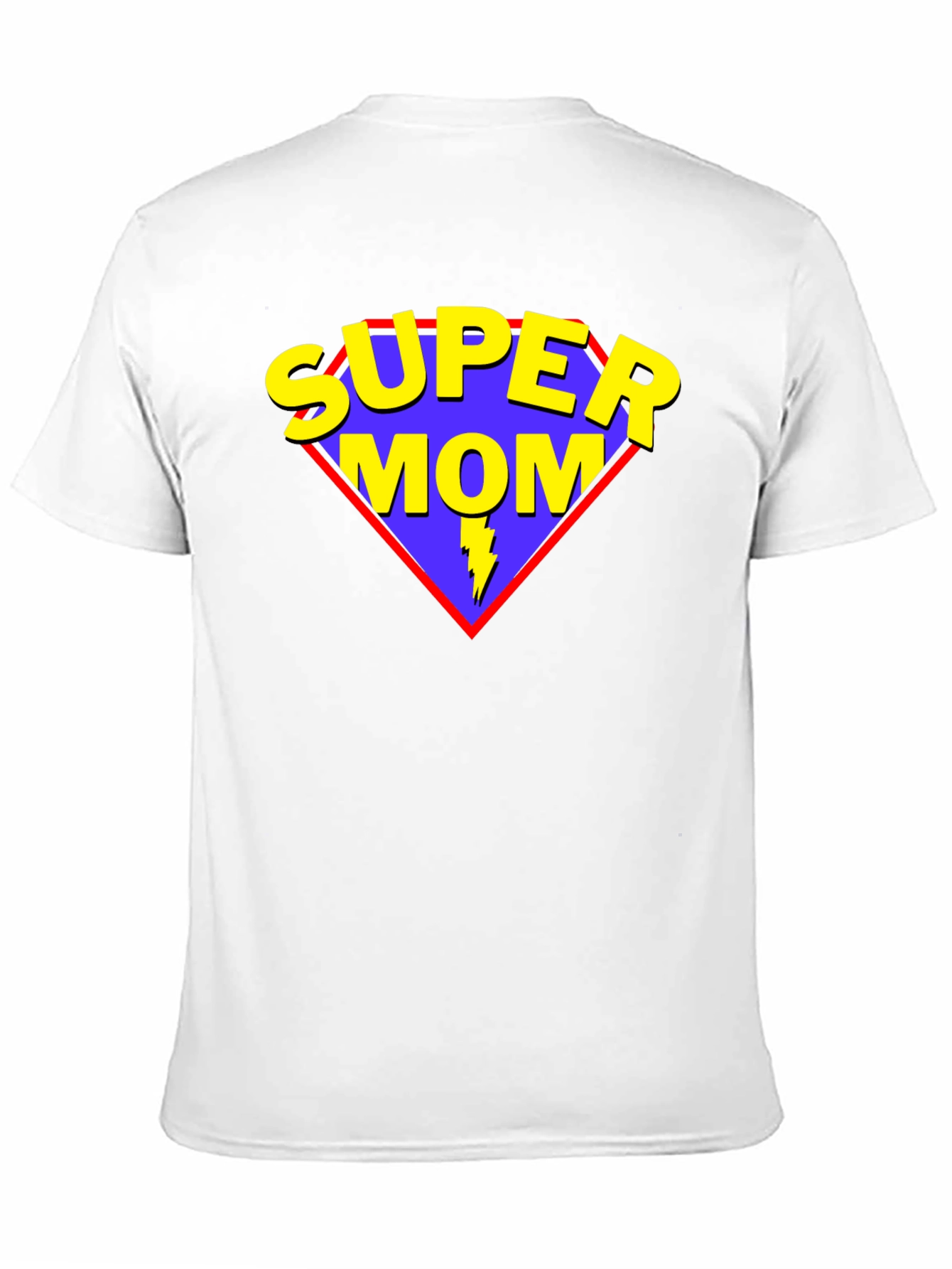Super Mom Graphic Tee - Superhero T-Shirt