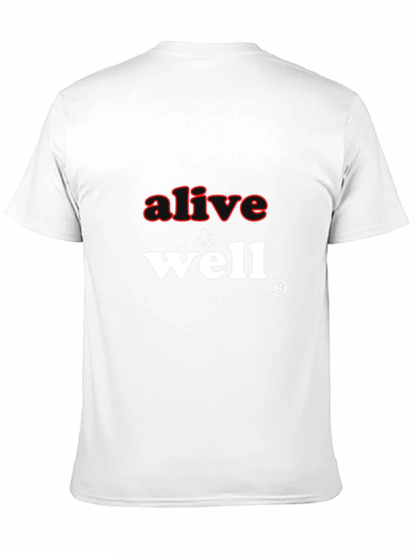 Alive & Well Black Graphic Tee