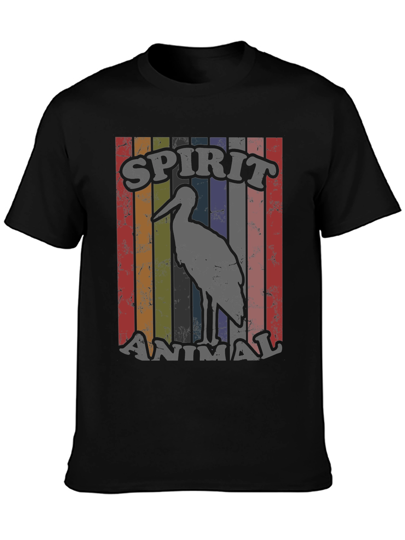Spirit Animal Heron Graphic Tee