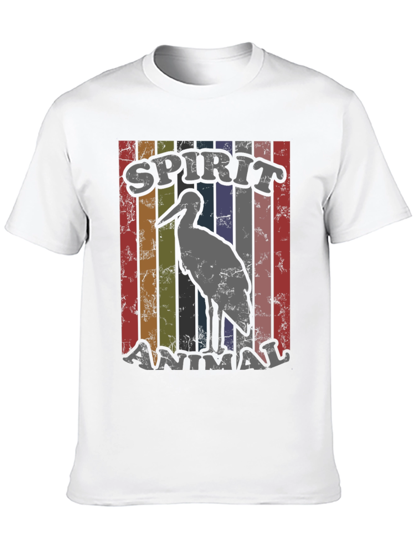 Spirit Animal Heron Graphic Tee