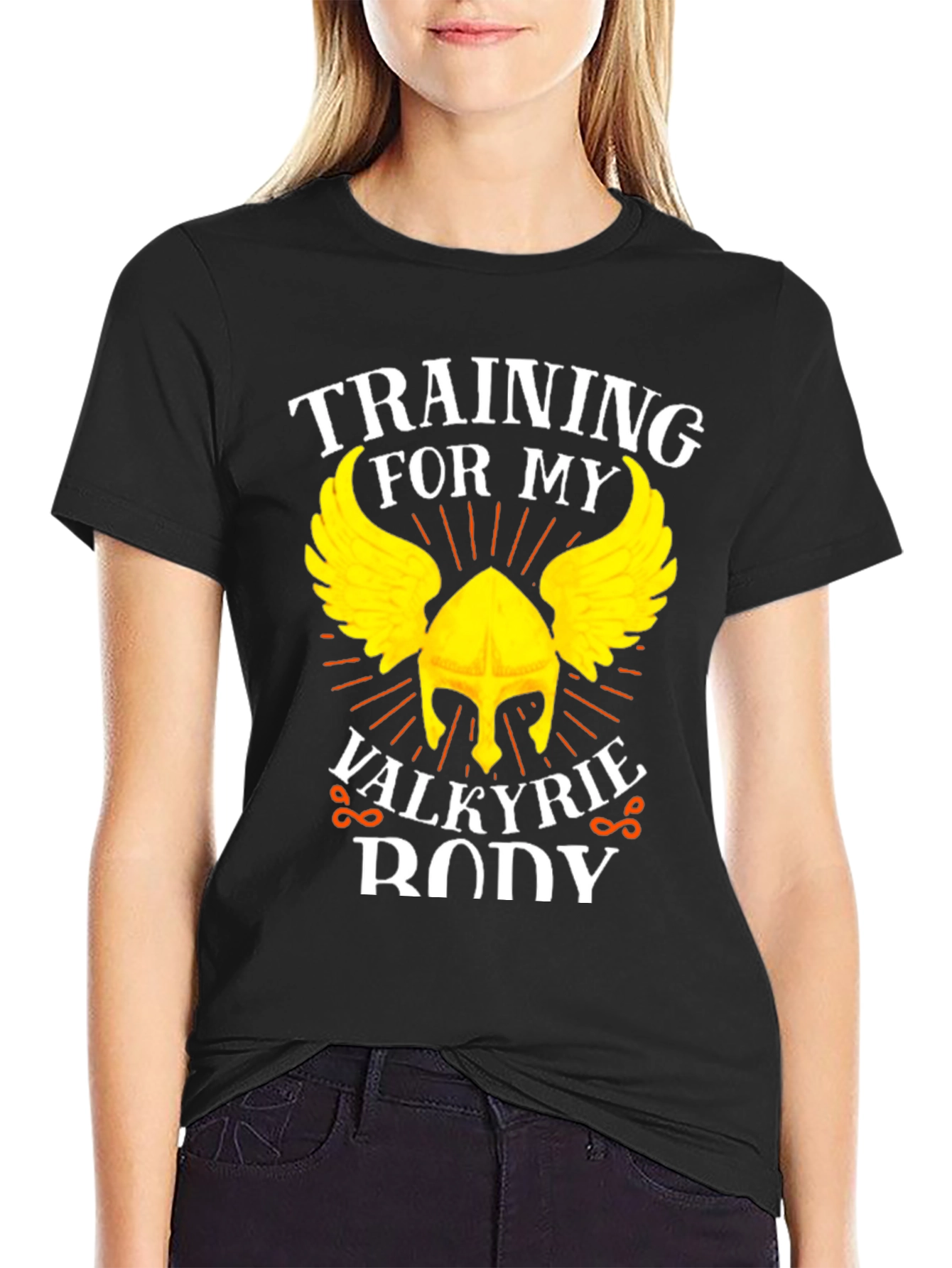 Valkyrie Body Training Black T-Shirt
