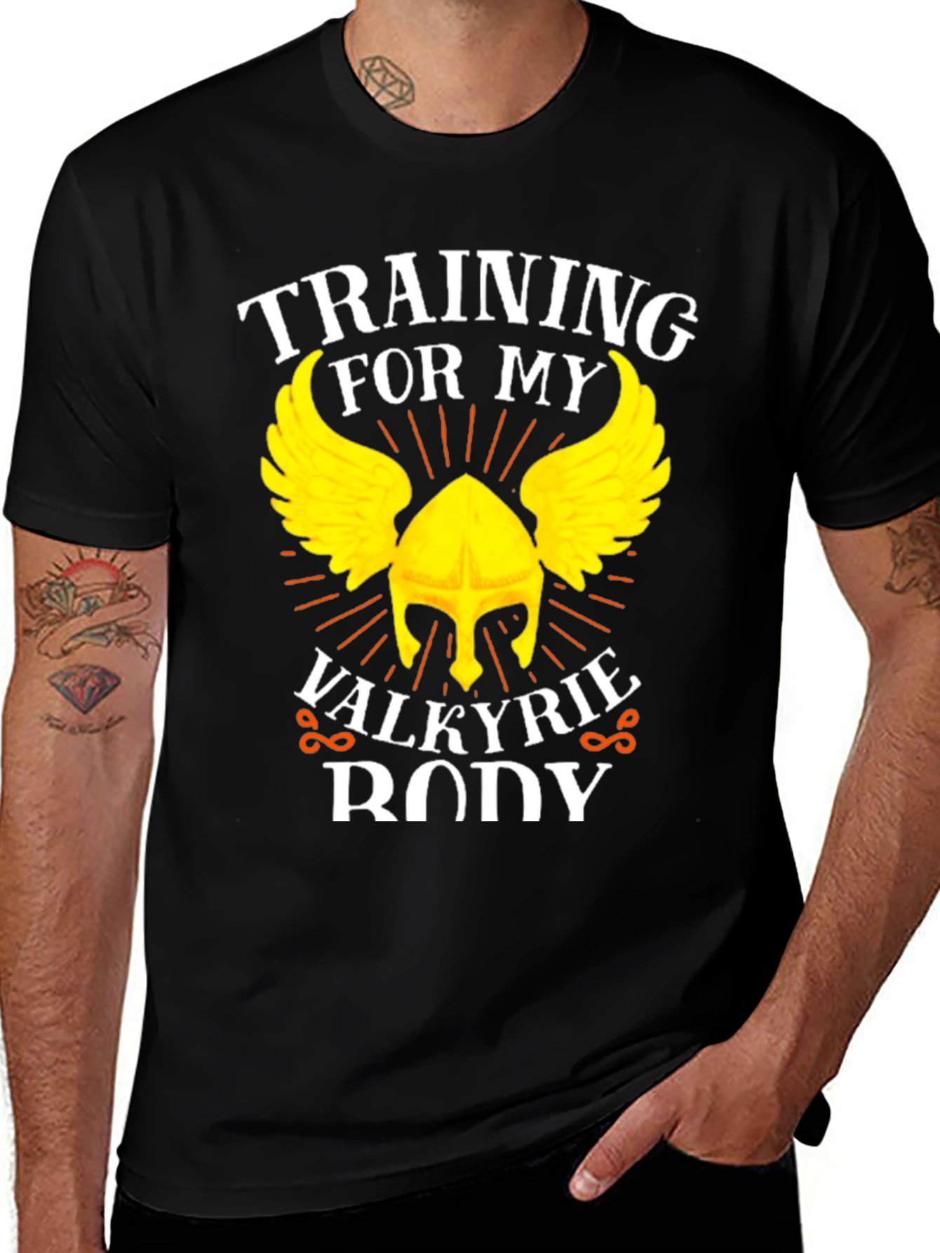 Valkyrie Body Training Black T-Shirt