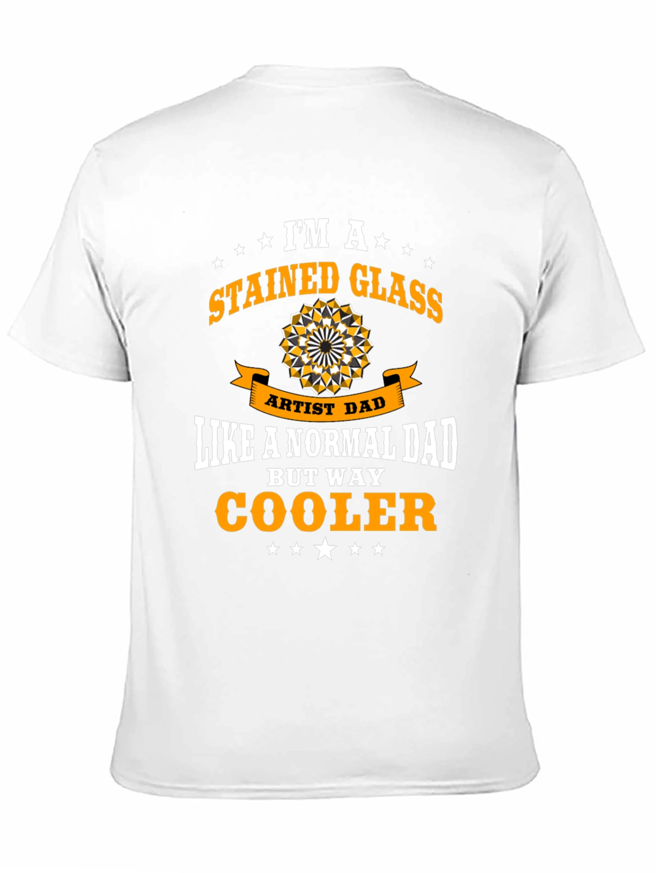 Stained Glass Artist Dad Graphic T-Shirt