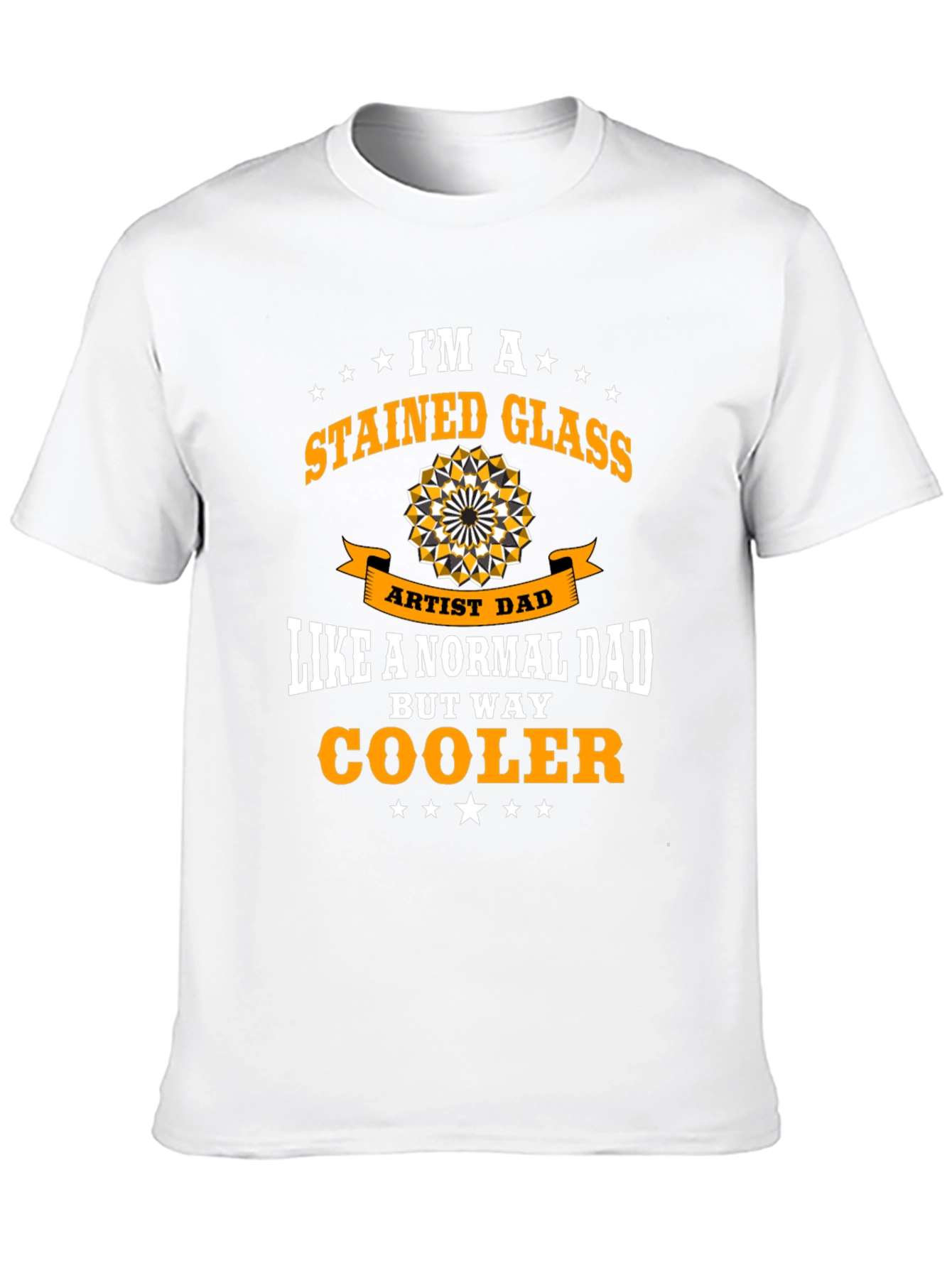 Stained Glass Artist Dad Graphic T-Shirt