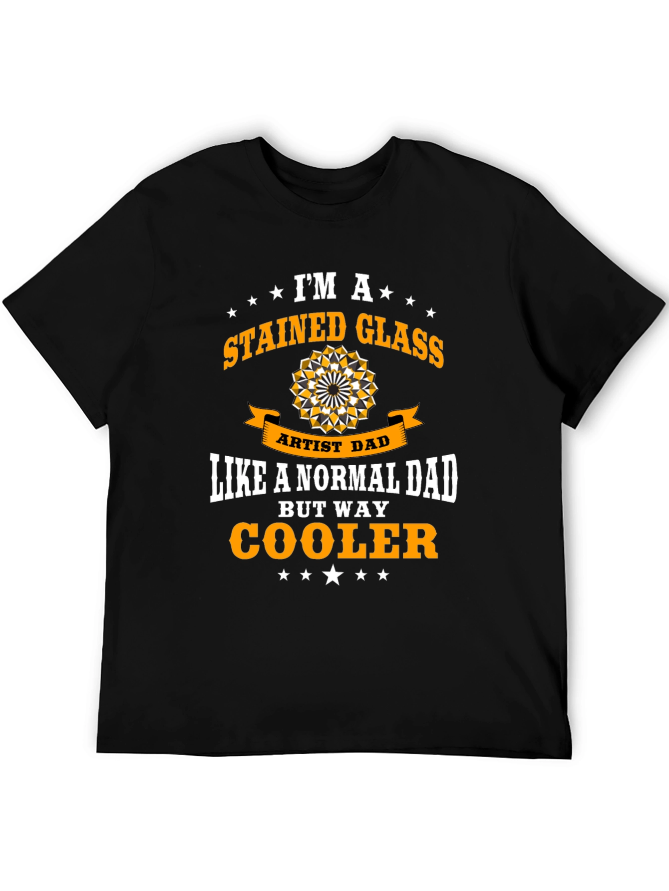 Stained Glass Artist Dad Graphic T-Shirt