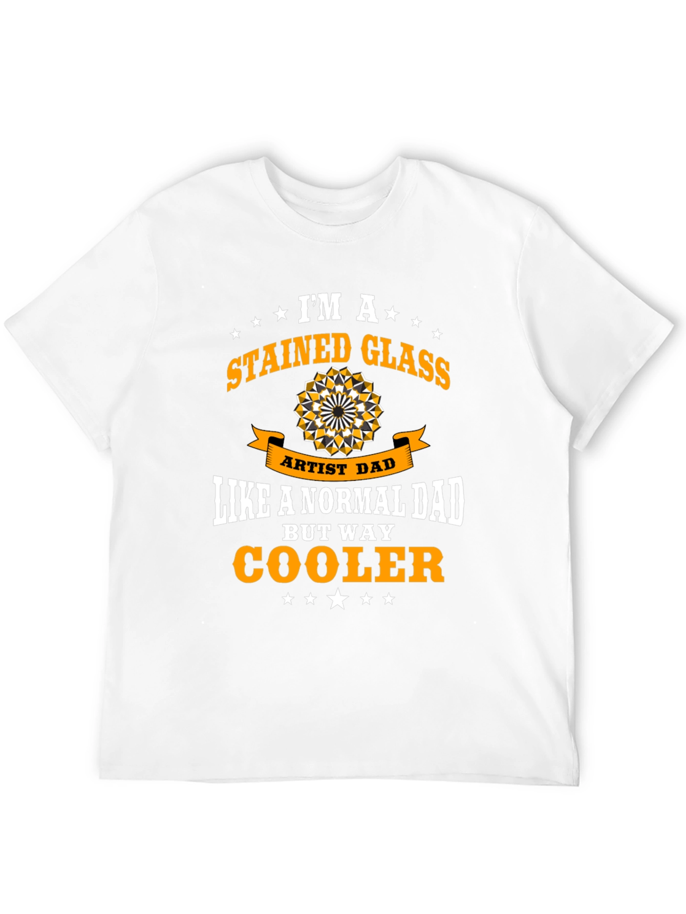 Stained Glass Artist Dad Graphic T-Shirt