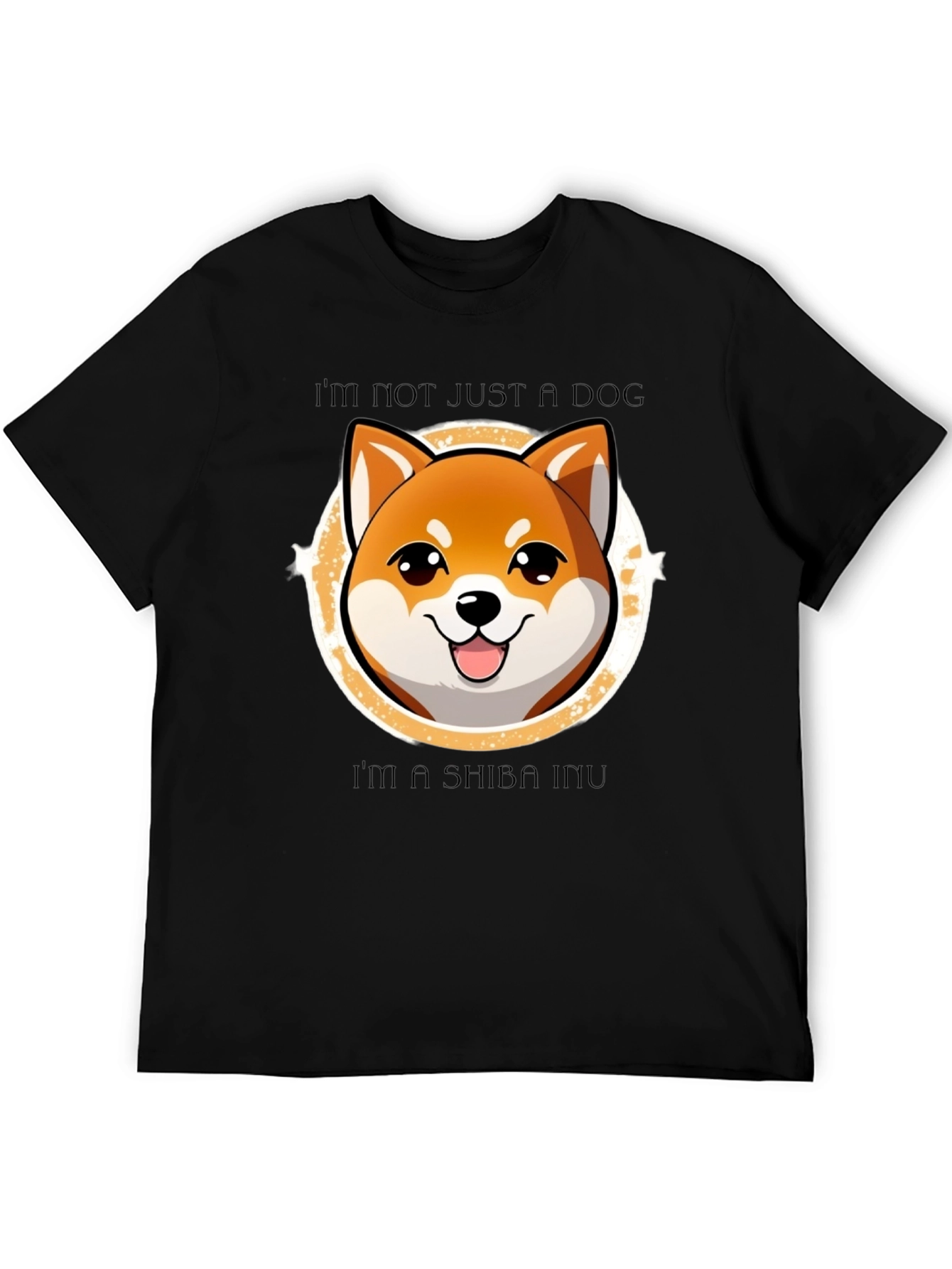 Shiba Inu Dog T-Shirt - Cute Cartoon Graphic Tee