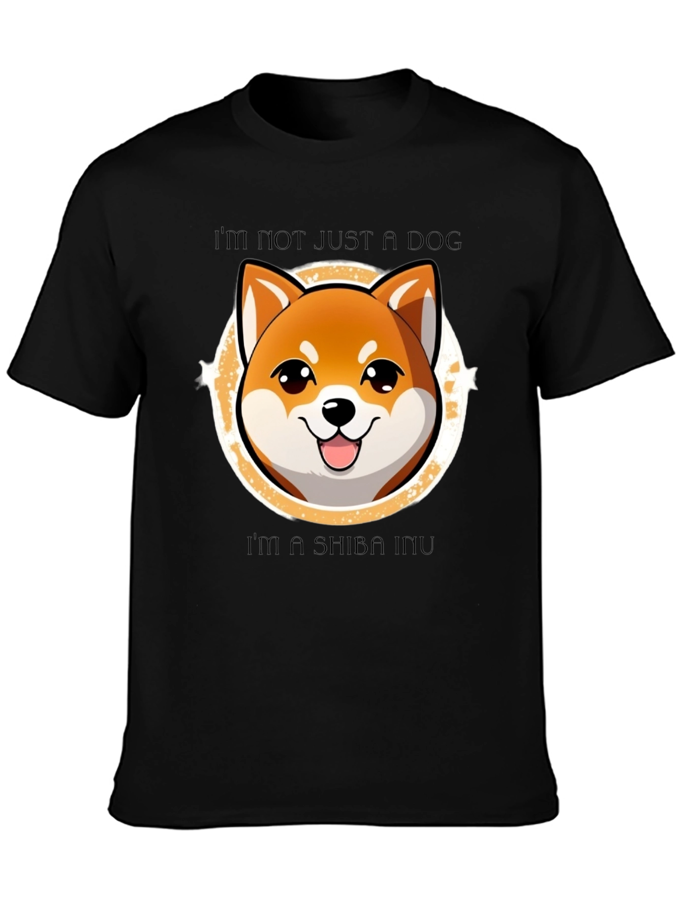 Shiba Inu Dog T-Shirt - Cute Cartoon Graphic Tee
