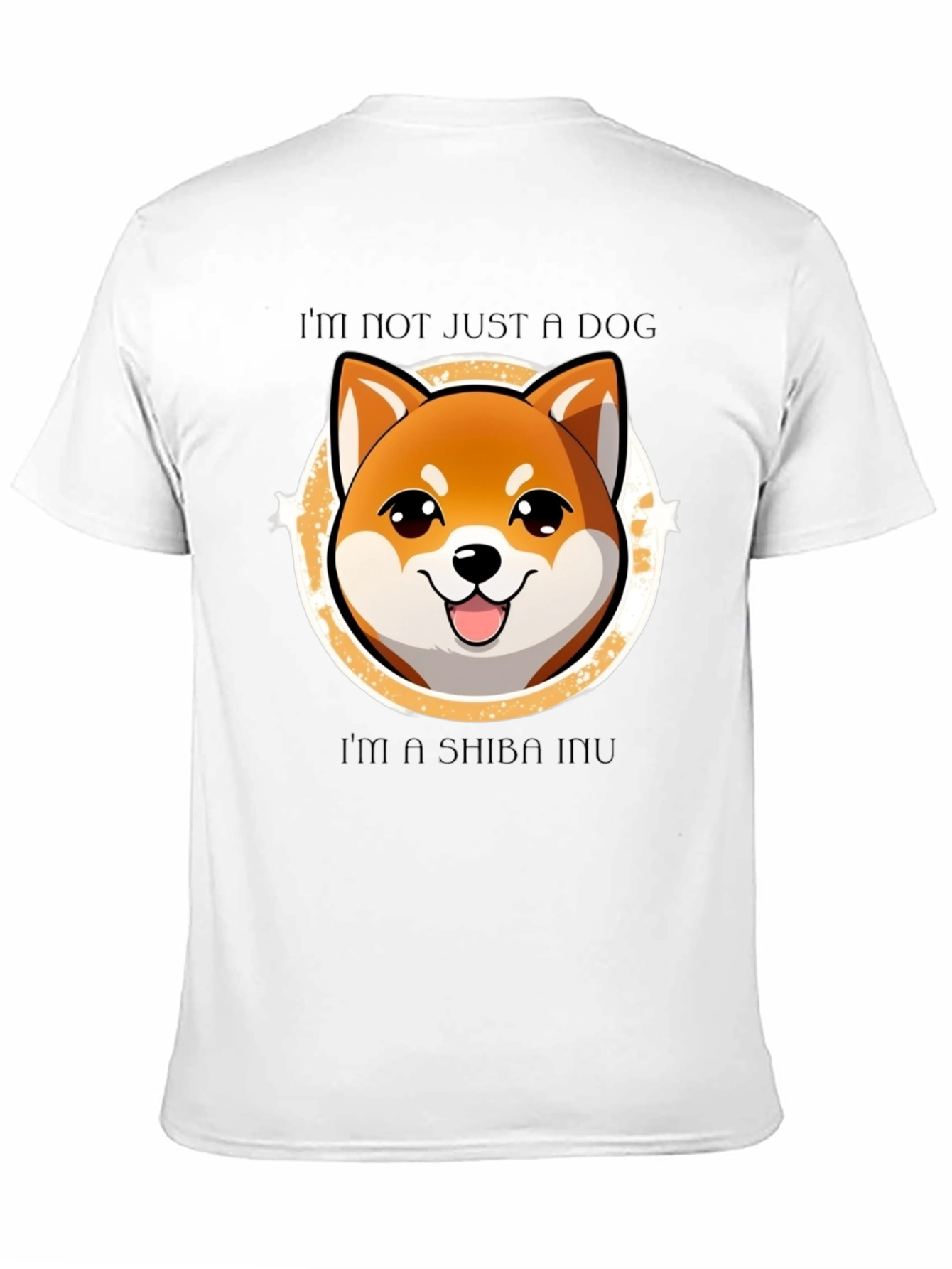 Shiba Inu Dog T-Shirt - Cute Cartoon Graphic Tee