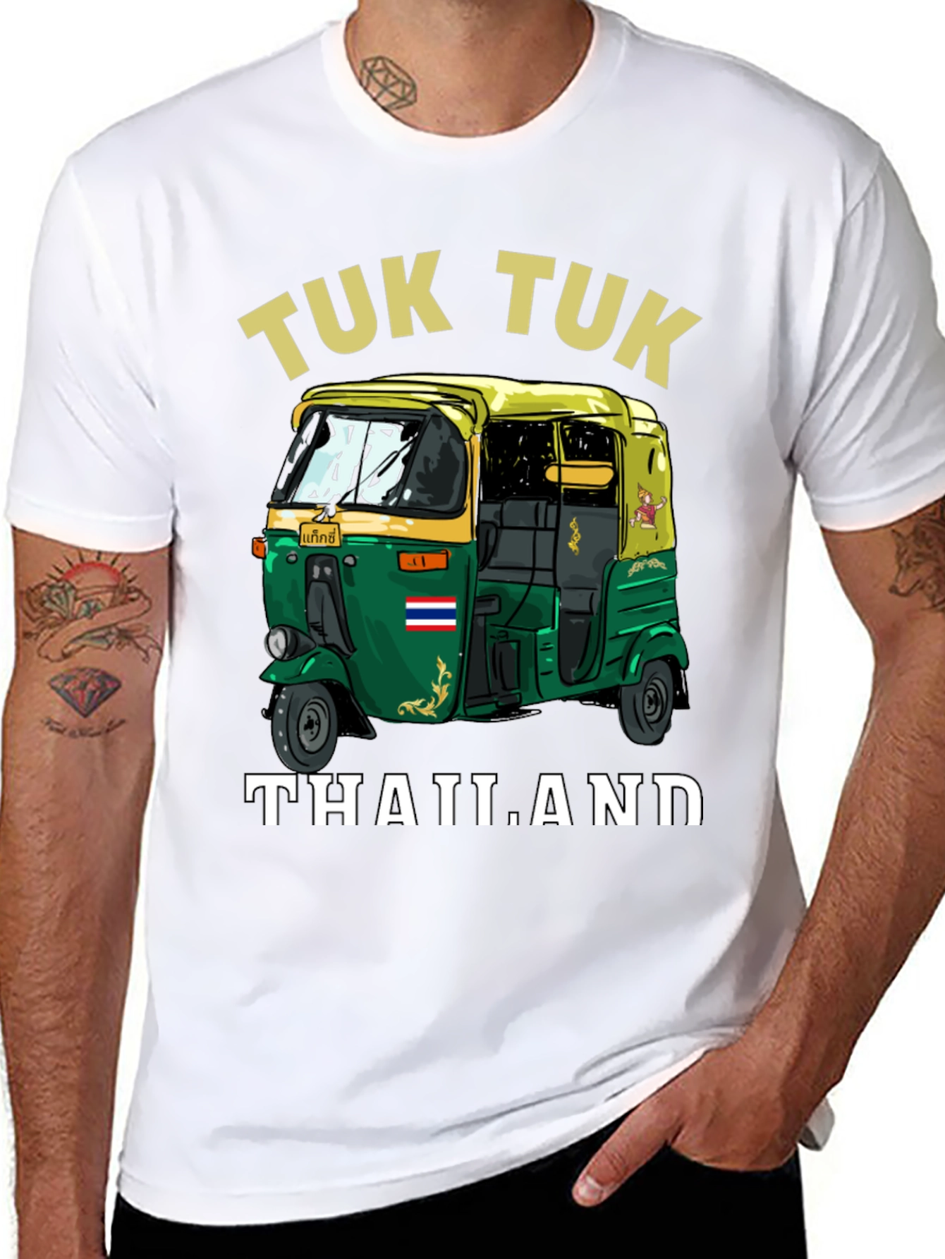 Tuk Tuk Thailand Graphic Tee