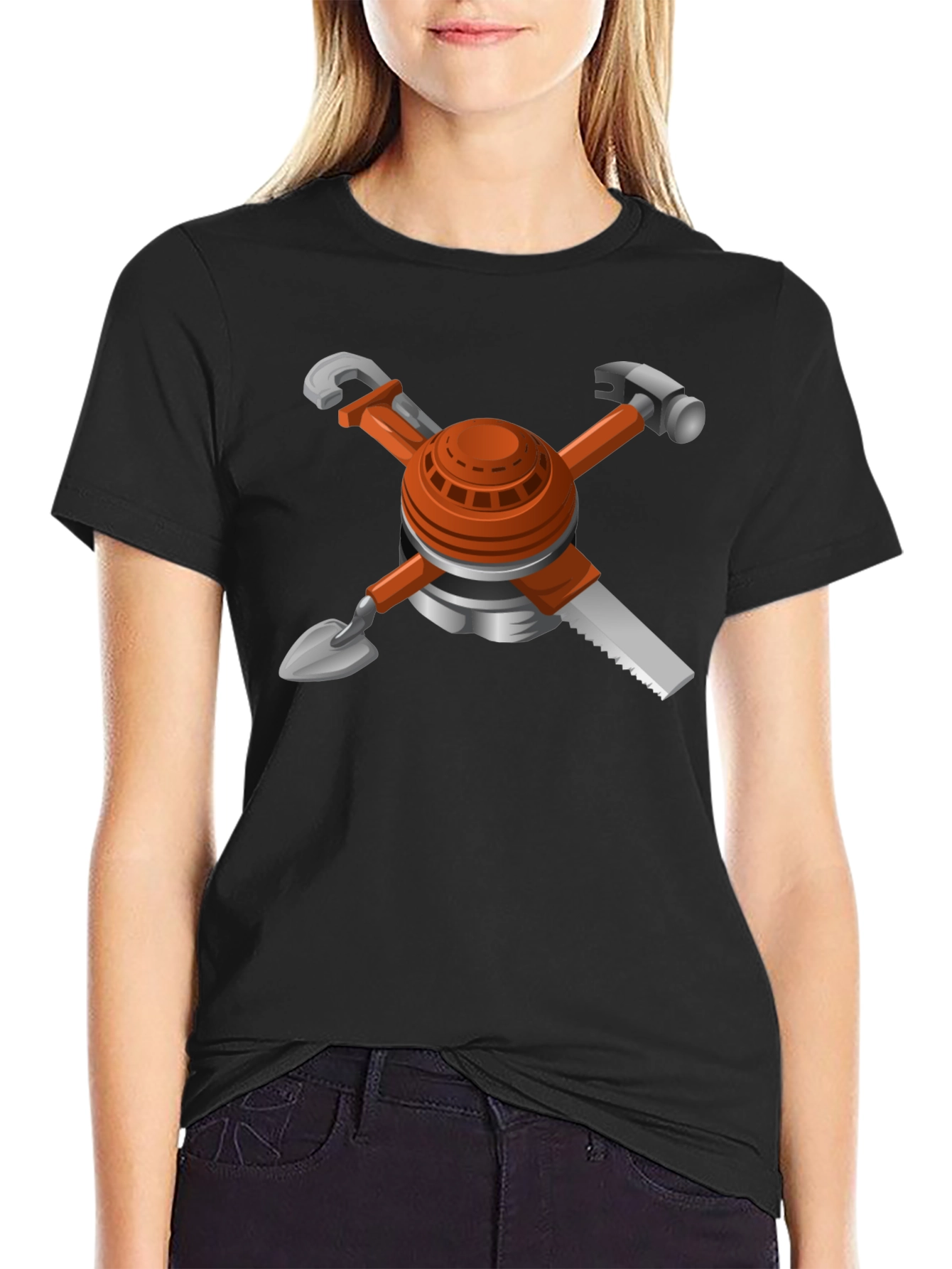 Construction Tool Graphic Tee