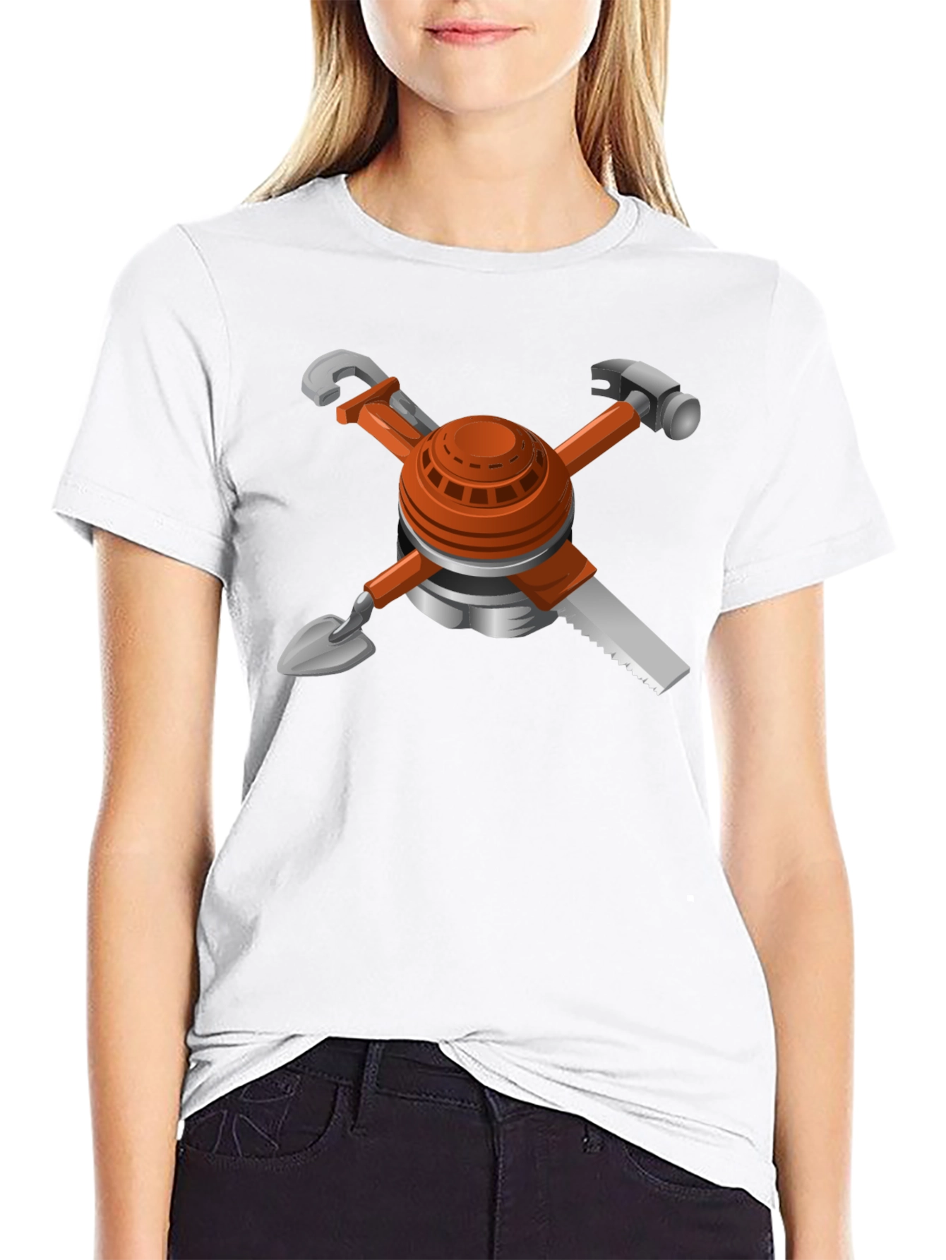 Construction Tool Graphic Tee