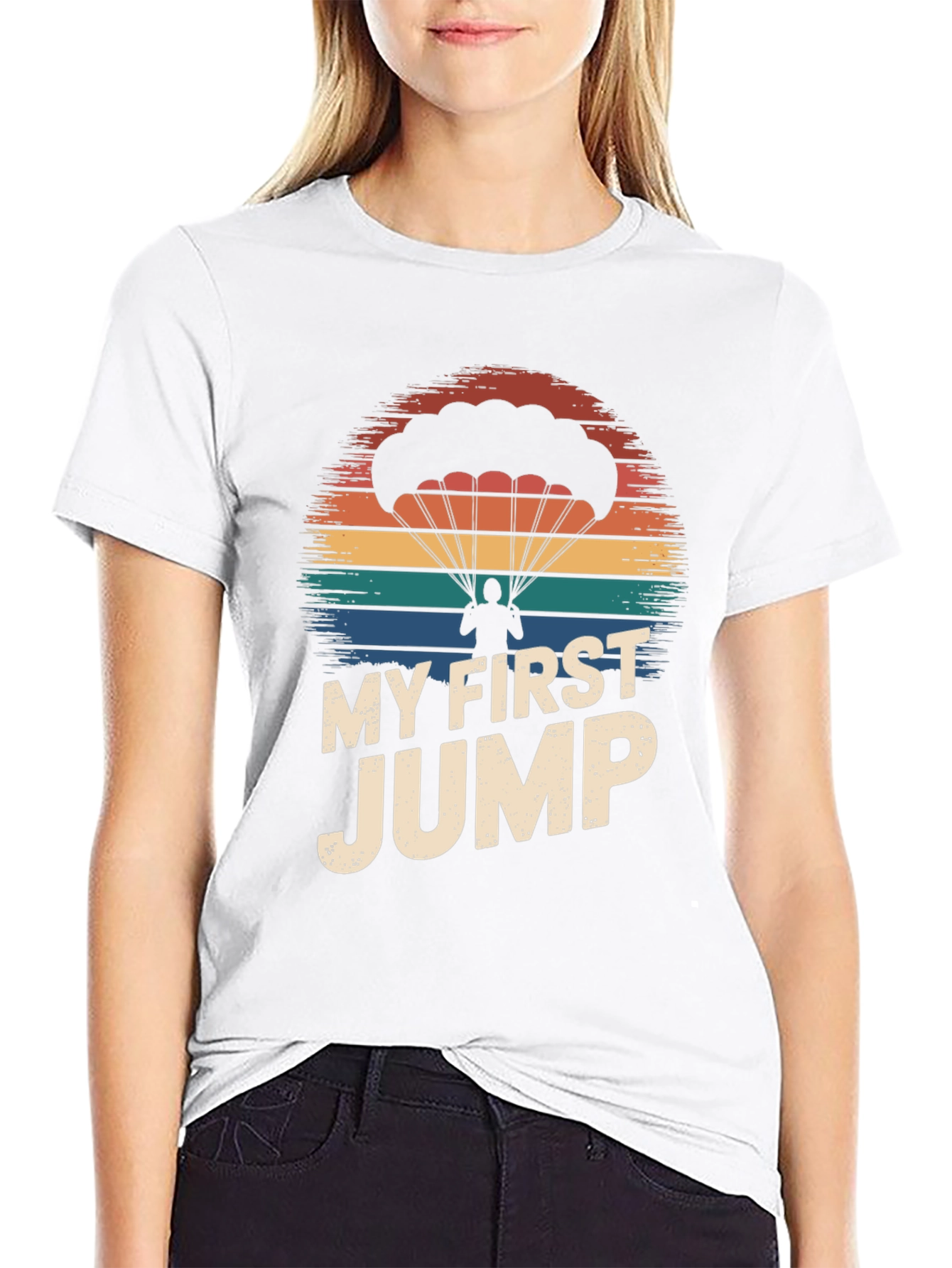 My First Jump Graphic Tee - Skydiving Shirt